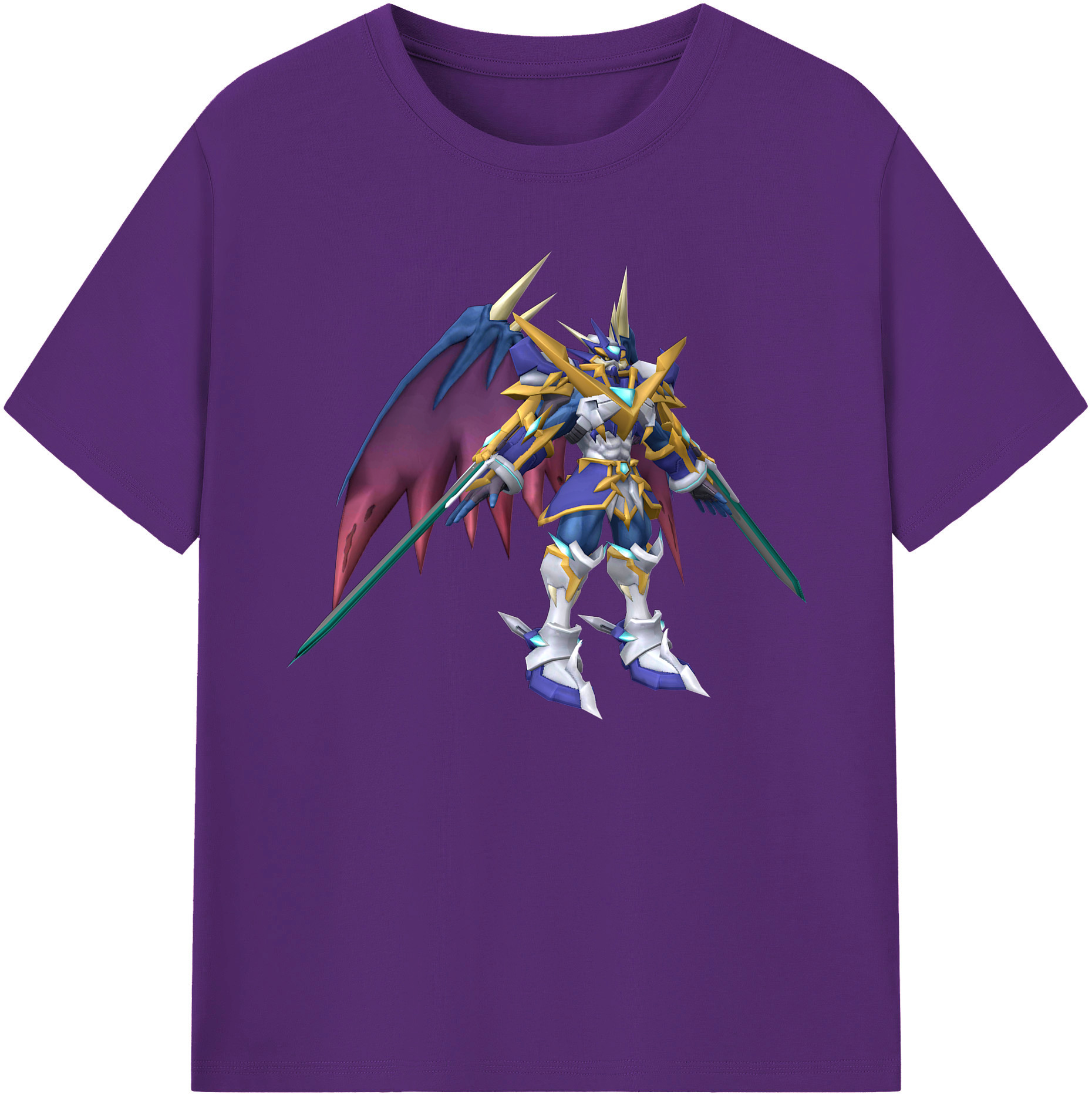 （画像用） Digimon デジタルモンスター/デジモン 綿100％ メンズ半袖Tシャツ｜肌触りやわらか＆通気性