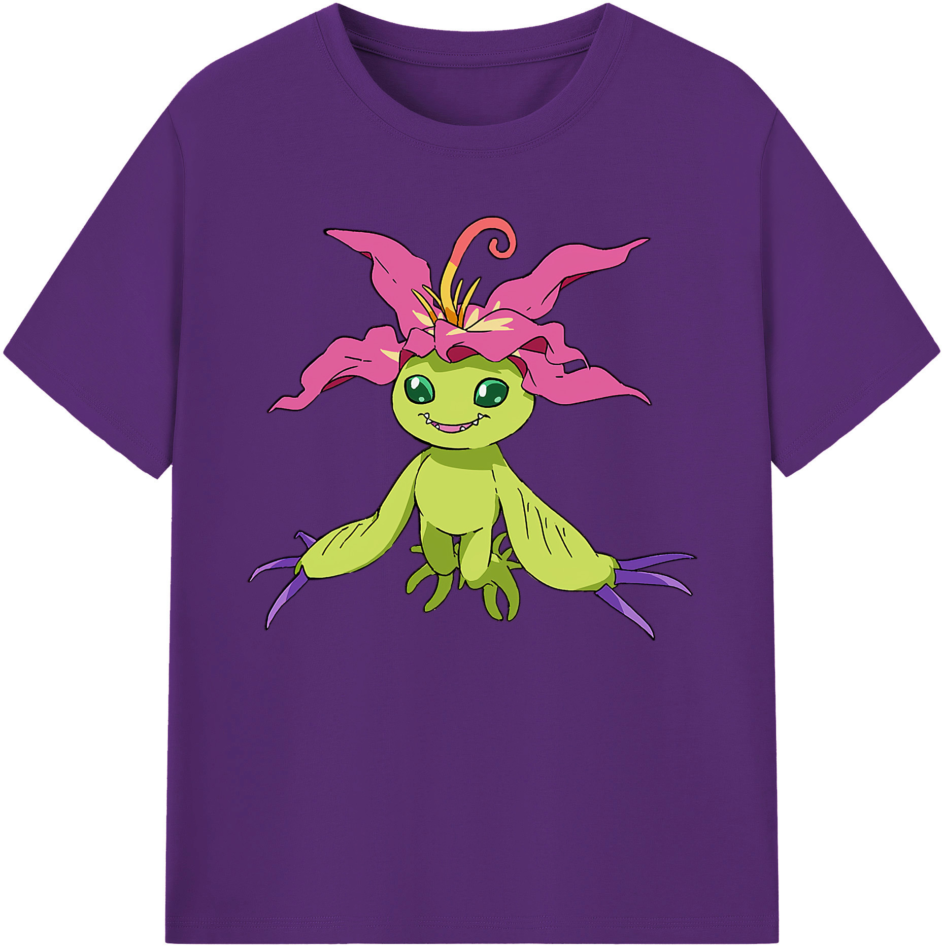 （画像用） Digimon デジタルモンスター/デジモン 綿100％ メンズ半袖Tシャツ｜肌触りやわらか＆通気性