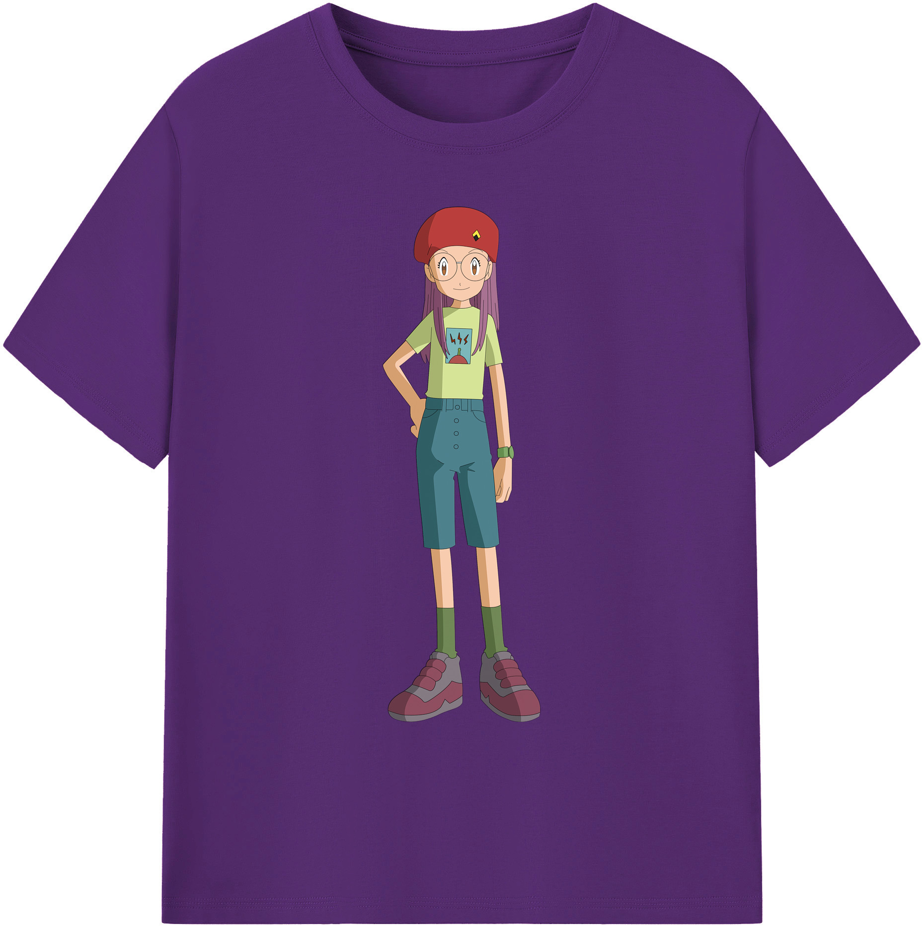 （画像用） Digimon デジタルモンスター/デジモン 綿100％ メンズ半袖Tシャツ｜肌触りやわらか＆通気性