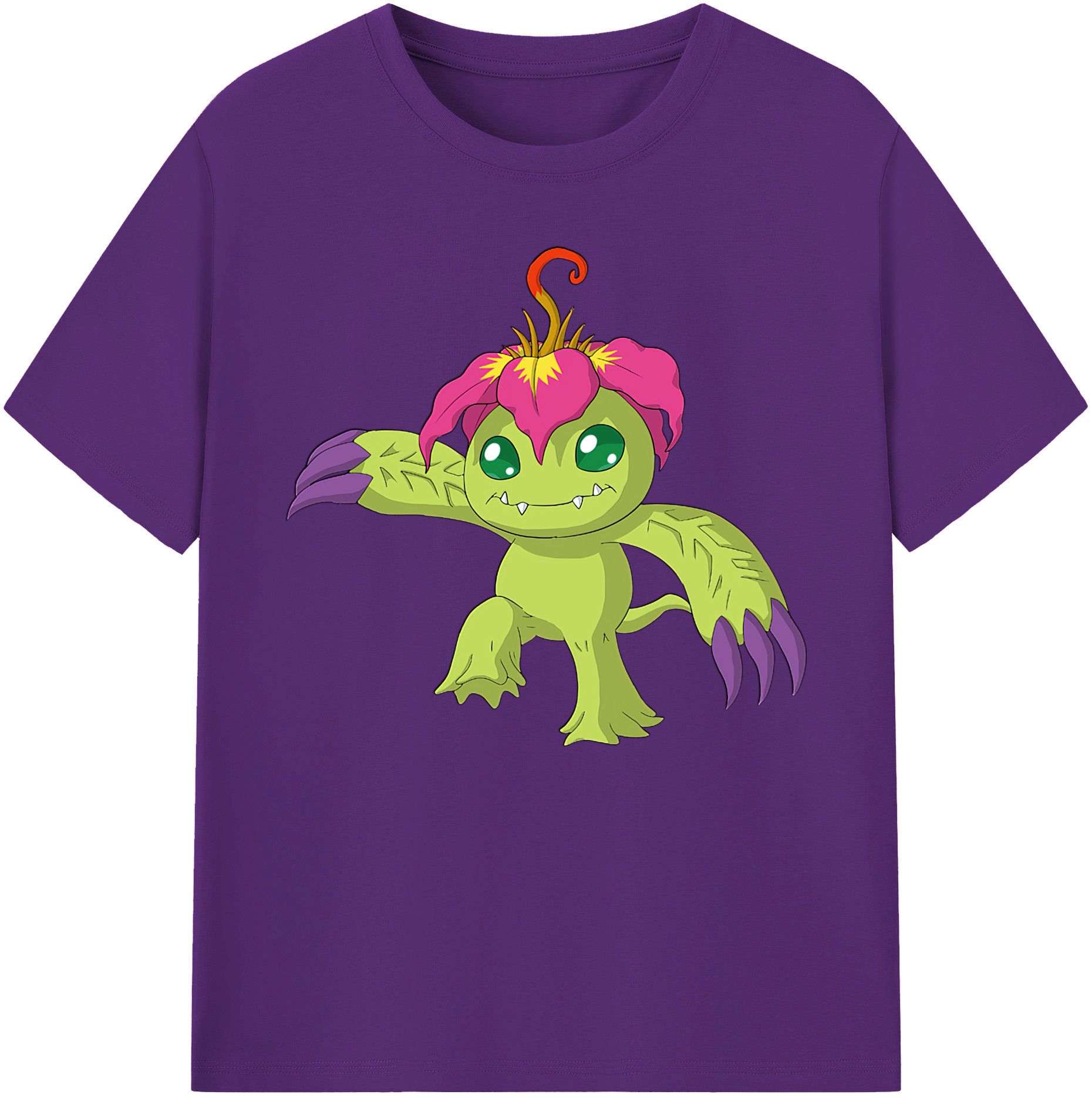 （画像用） Digimon デジタルモンスター/デジモン 綿100％ メンズ半袖Tシャツ｜肌触りやわらか＆通気性