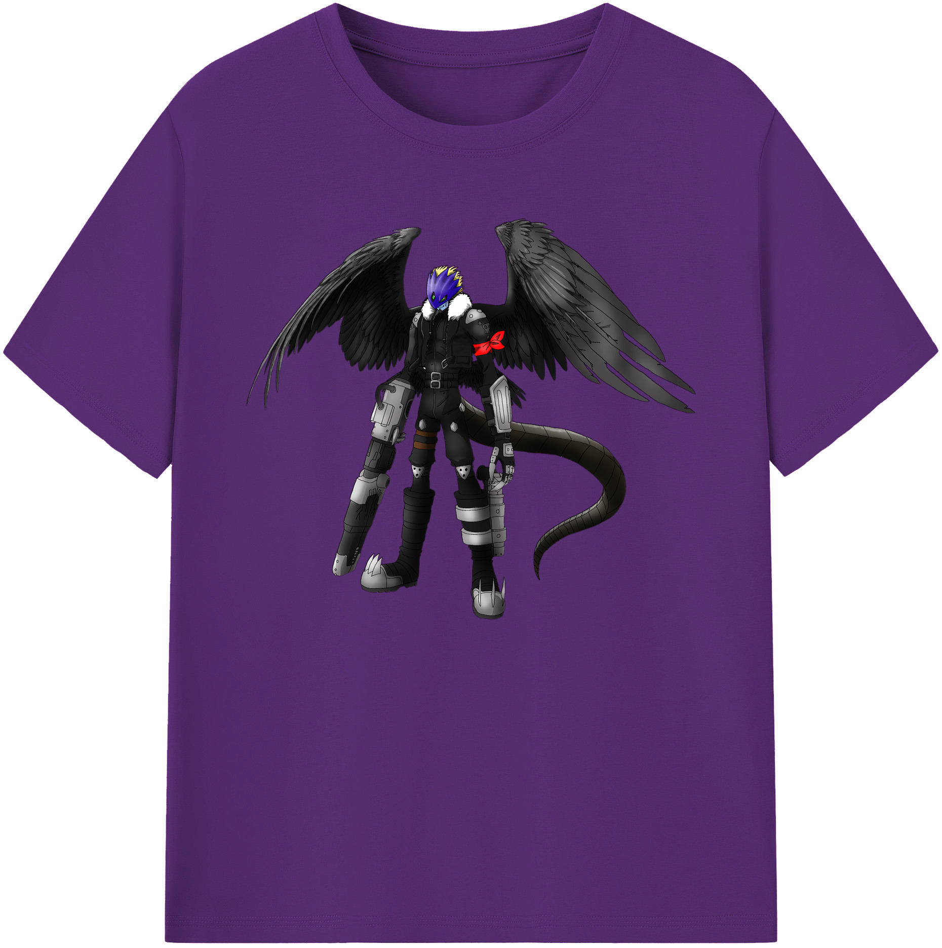 （画像用） Digimon デジタルモンスター/デジモン 綿100％ メンズ半袖Tシャツ｜肌触りやわらか＆通気性
