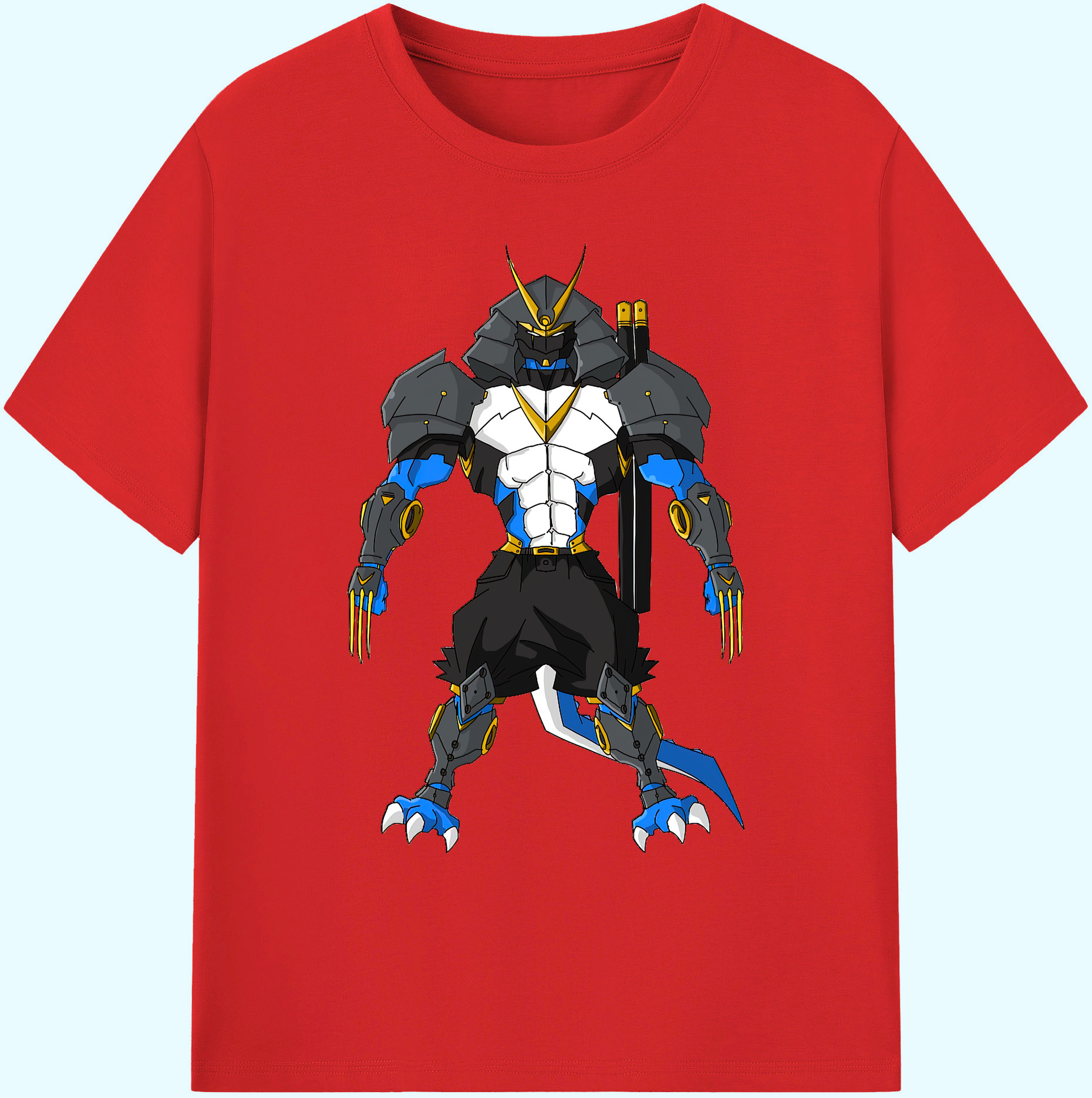 （画像用） Digimon デジタルモンスター/デジモン 綿100％ メンズ半袖Tシャツ｜肌触りやわらか＆通気性