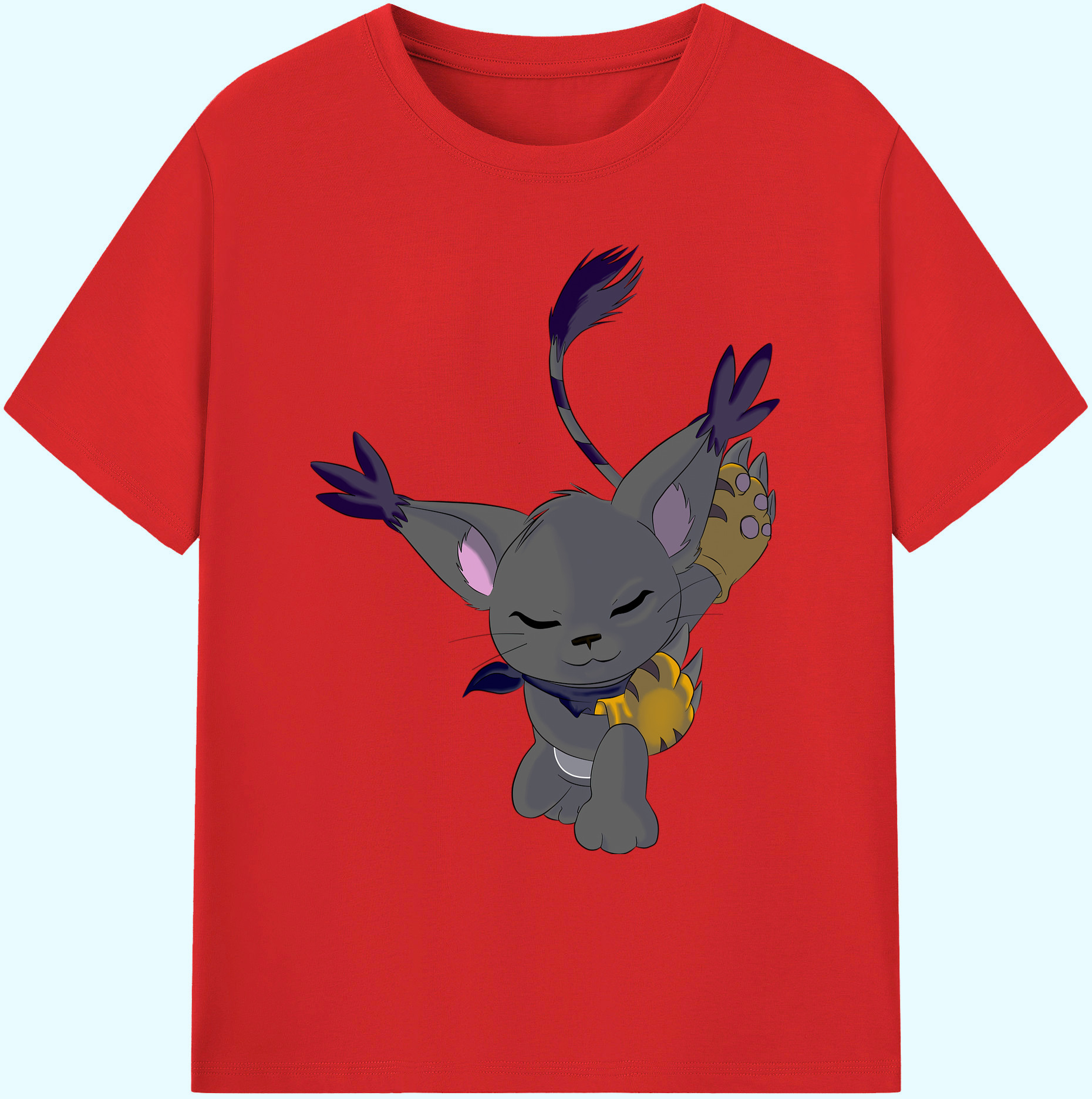 （画像用） Digimon デジタルモンスター/デジモン 綿100％ メンズ半袖Tシャツ｜肌触りやわらか＆通気性