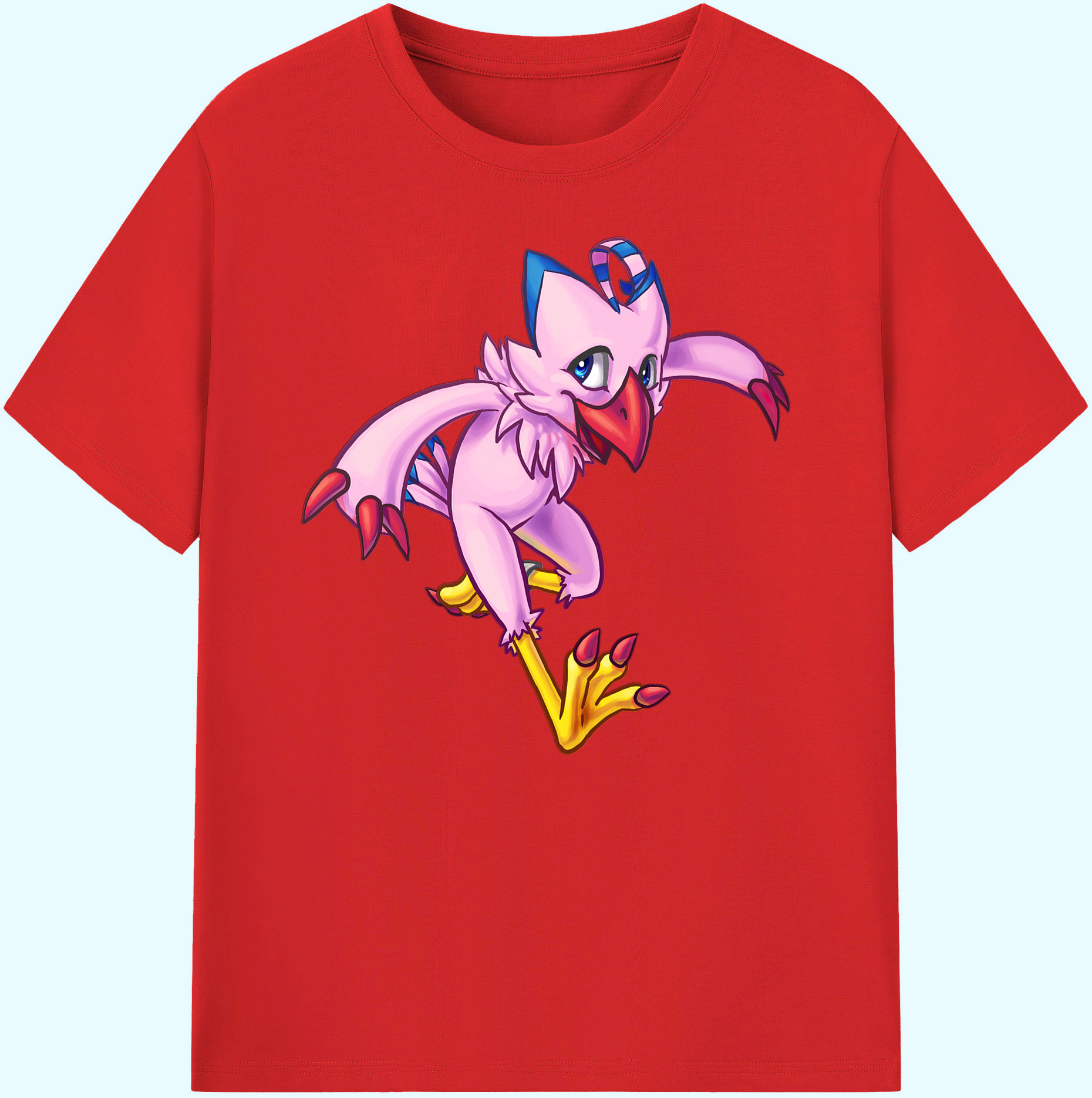 （画像用） Digimon デジタルモンスター/デジモン 綿100％ メンズ半袖Tシャツ｜肌触りやわらか＆通気性