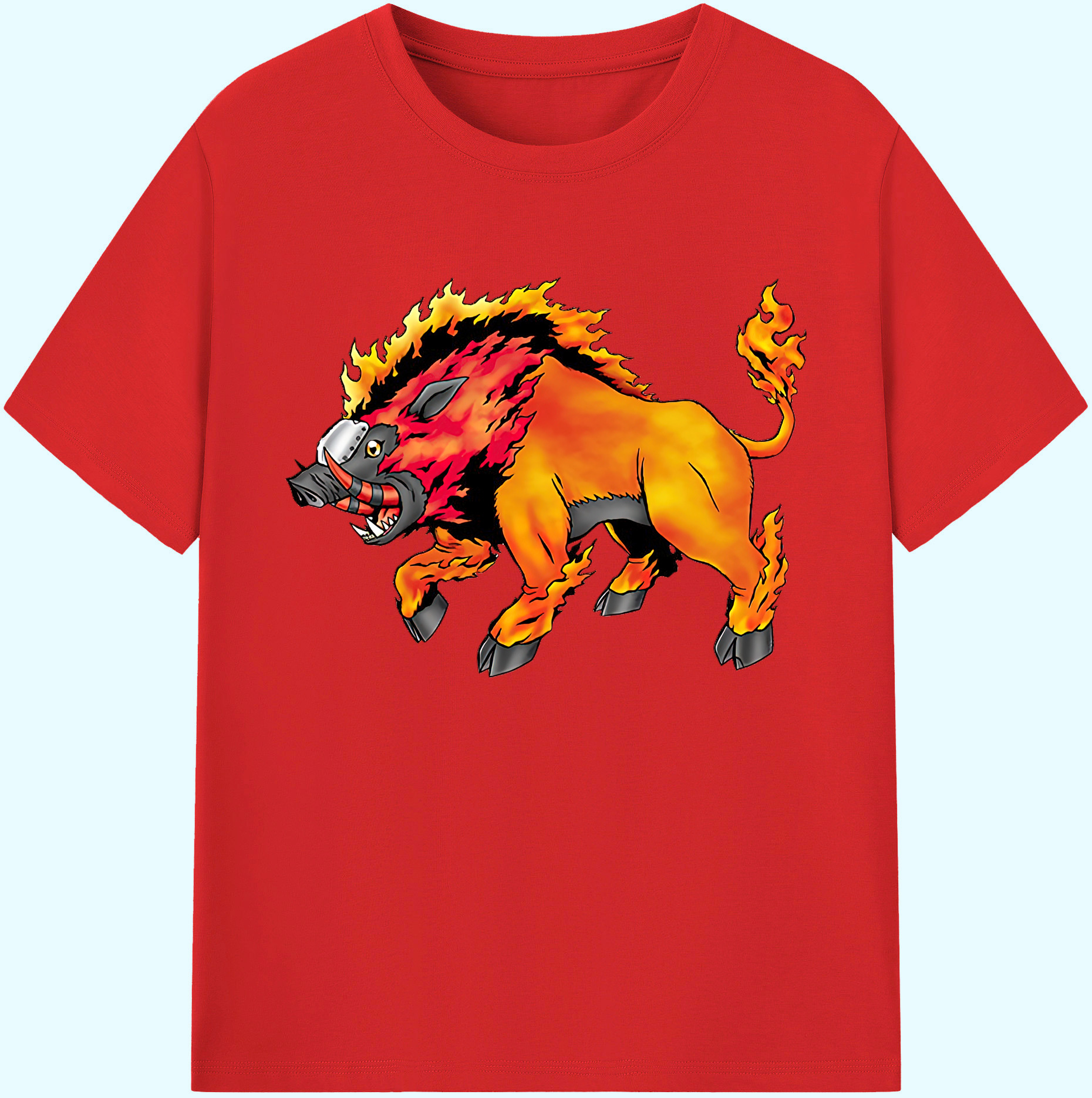 （画像用） Digimon デジタルモンスター/デジモン 綿100％ メンズ半袖Tシャツ｜肌触りやわらか＆通気性