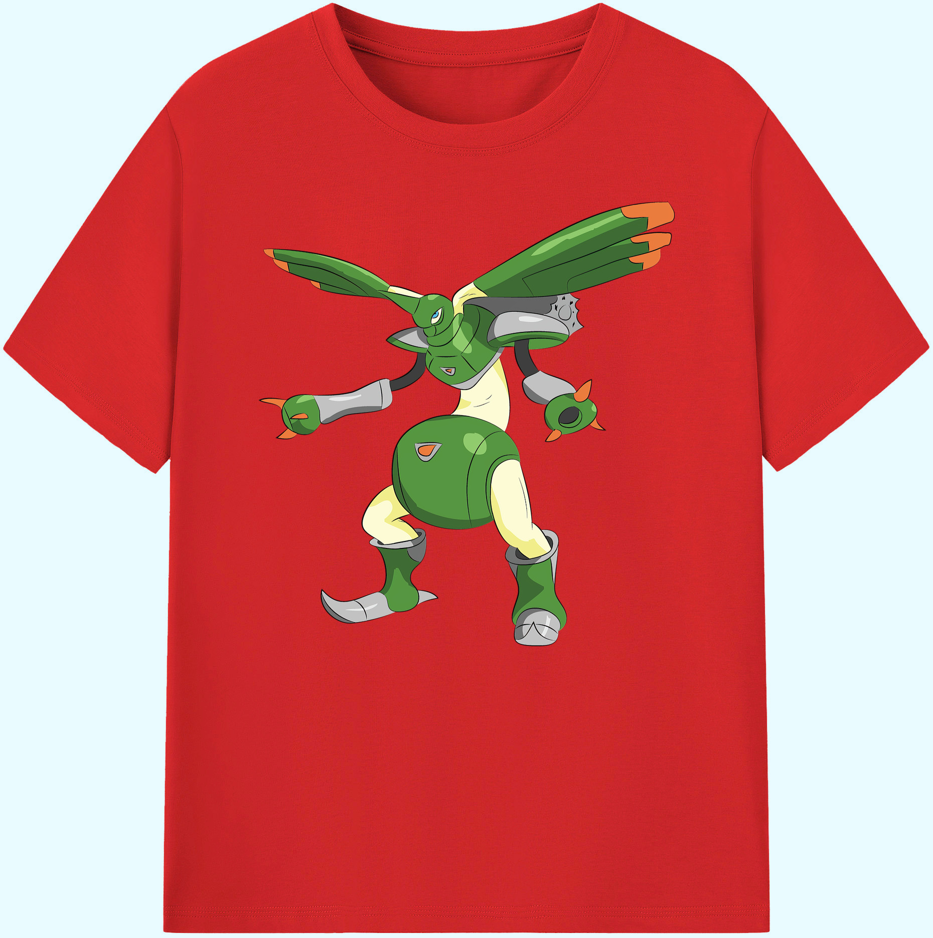 （画像用） Digimon デジタルモンスター/デジモン 綿100％ メンズ半袖Tシャツ｜肌触りやわらか＆通気性