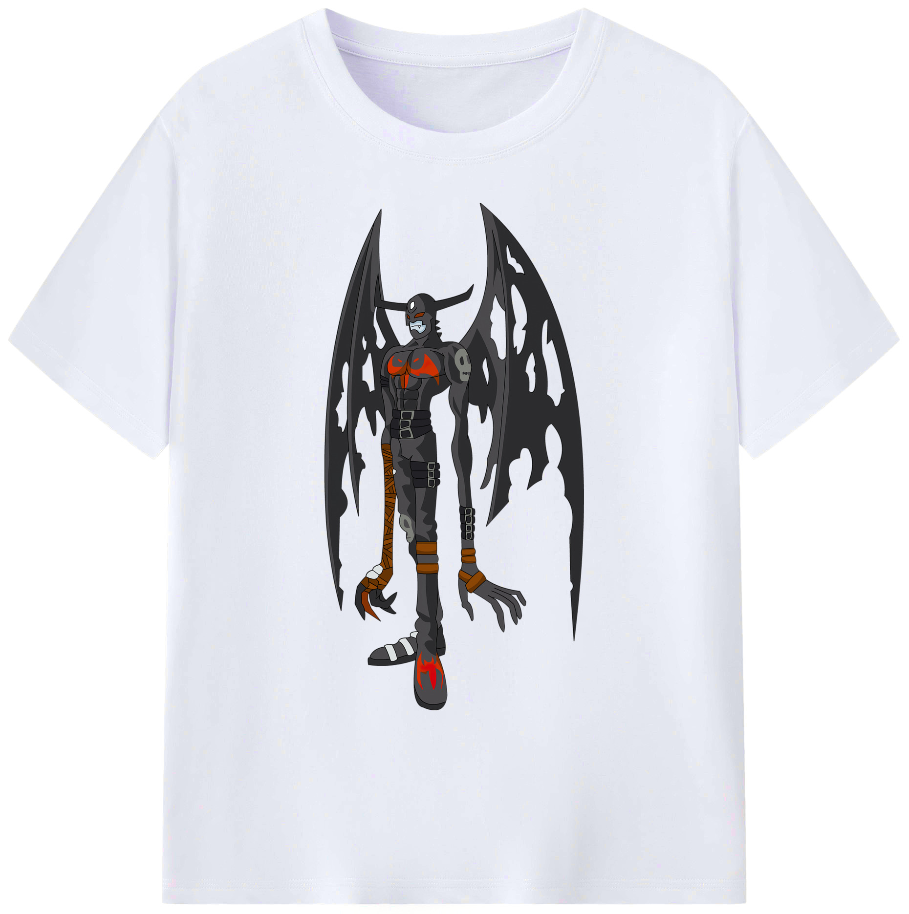 （画像用） Digimon デジタルモンスター/デジモン 綿100％ メンズ半袖Tシャツ｜肌触りやわらか＆通気性