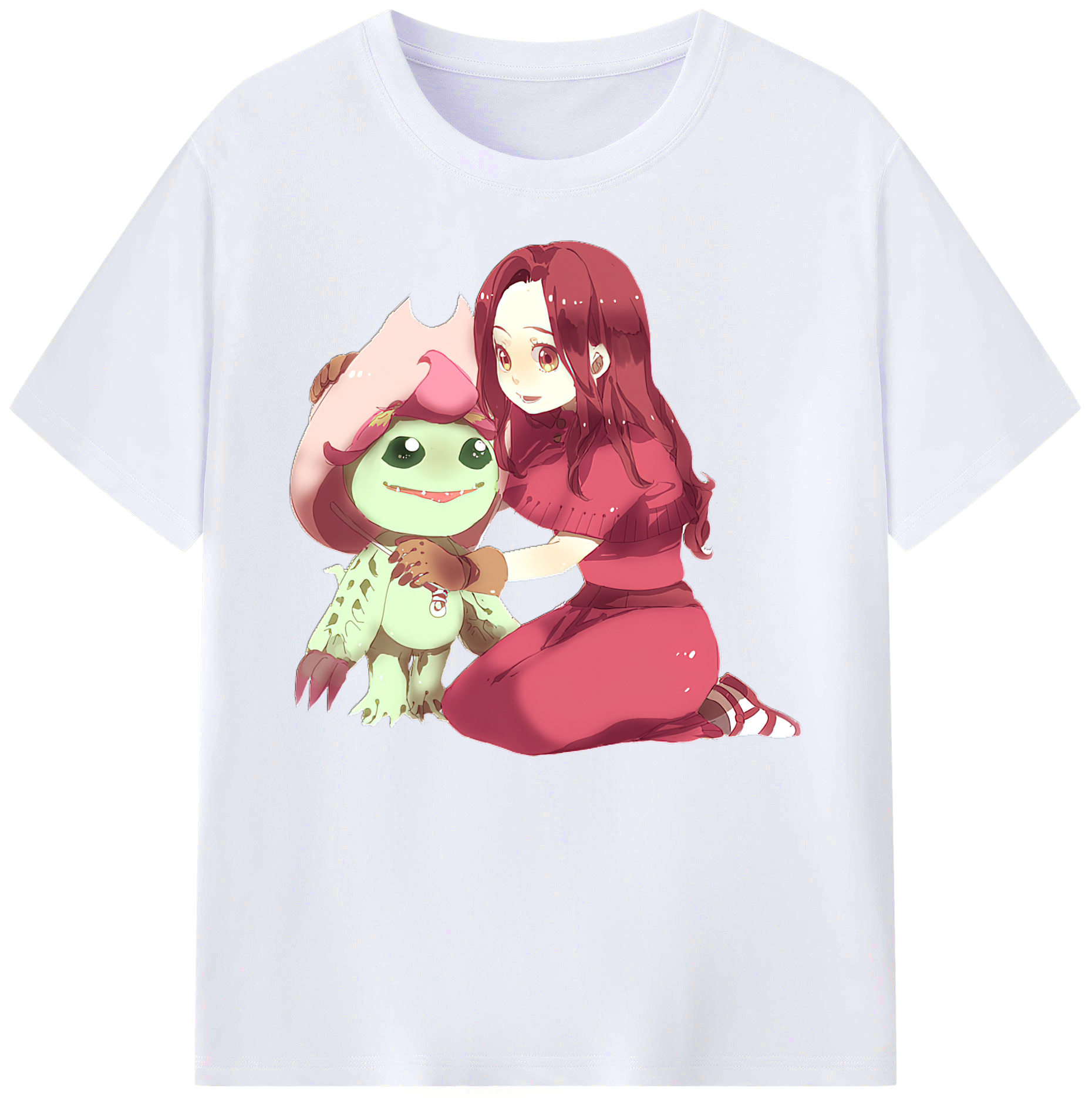 （画像用） Digimon デジタルモンスター/デジモン 綿100％ メンズ半袖Tシャツ｜肌触りやわらか＆通気性
