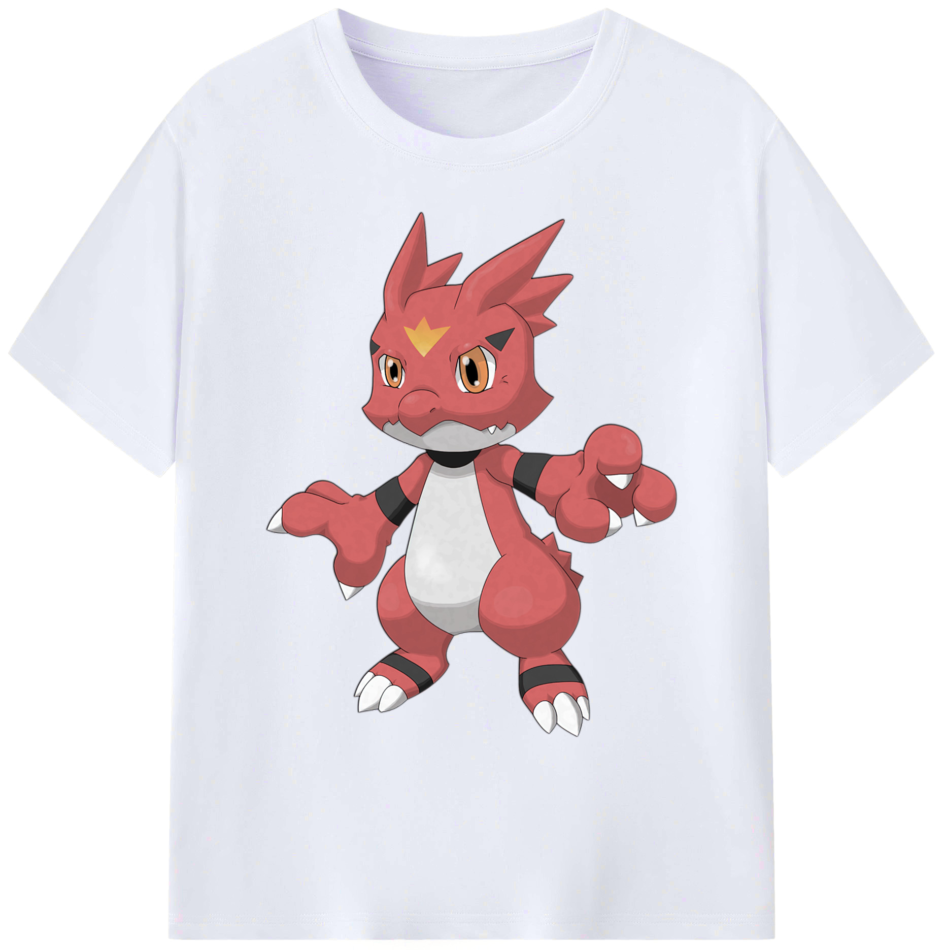（画像用） Digimon デジタルモンスター/デジモン 綿100％ メンズ半袖Tシャツ｜肌触りやわらか＆通気性