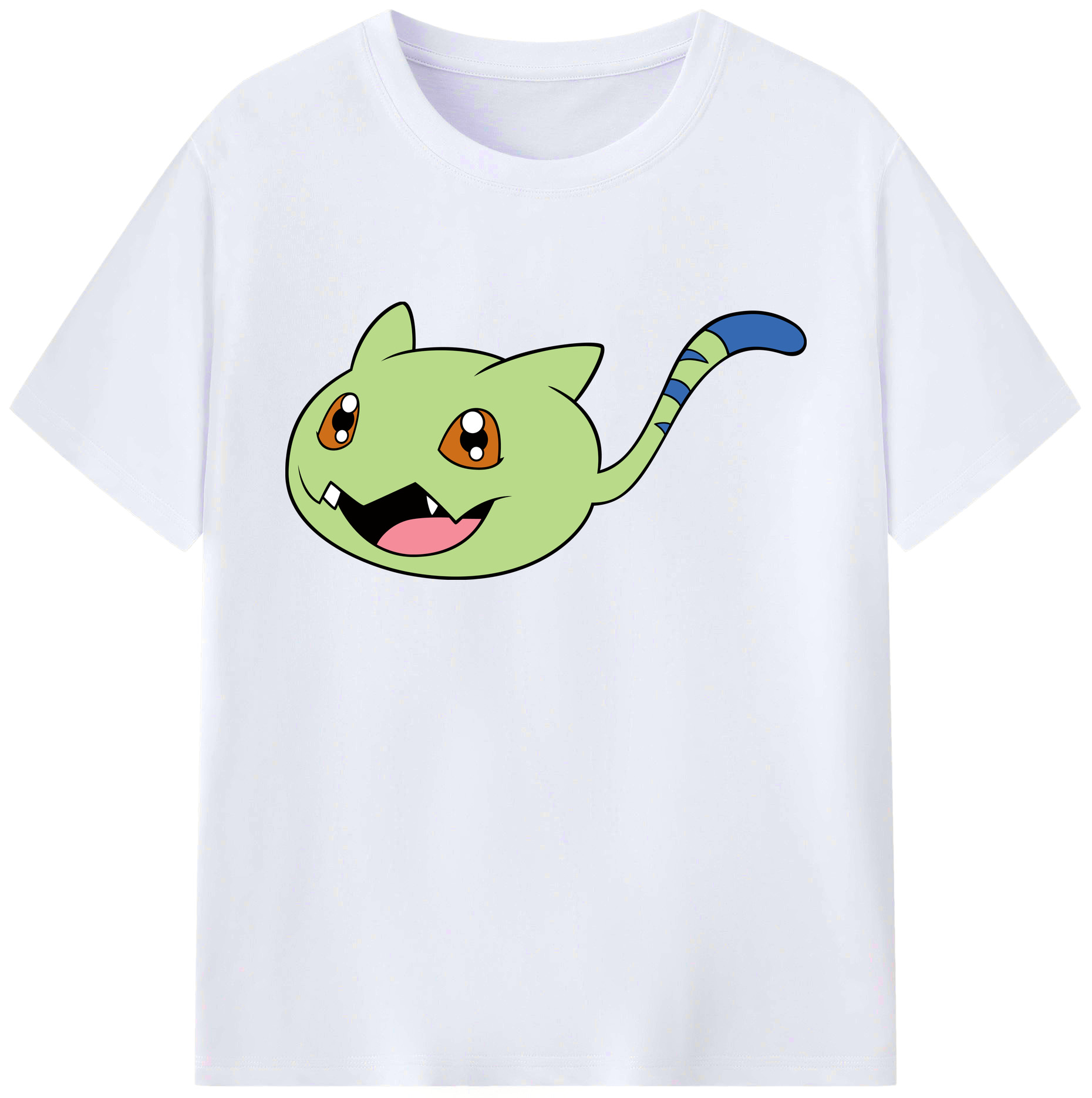 （画像用） Digimon デジタルモンスター/デジモン 綿100％ メンズ半袖Tシャツ｜肌触りやわらか＆通気性