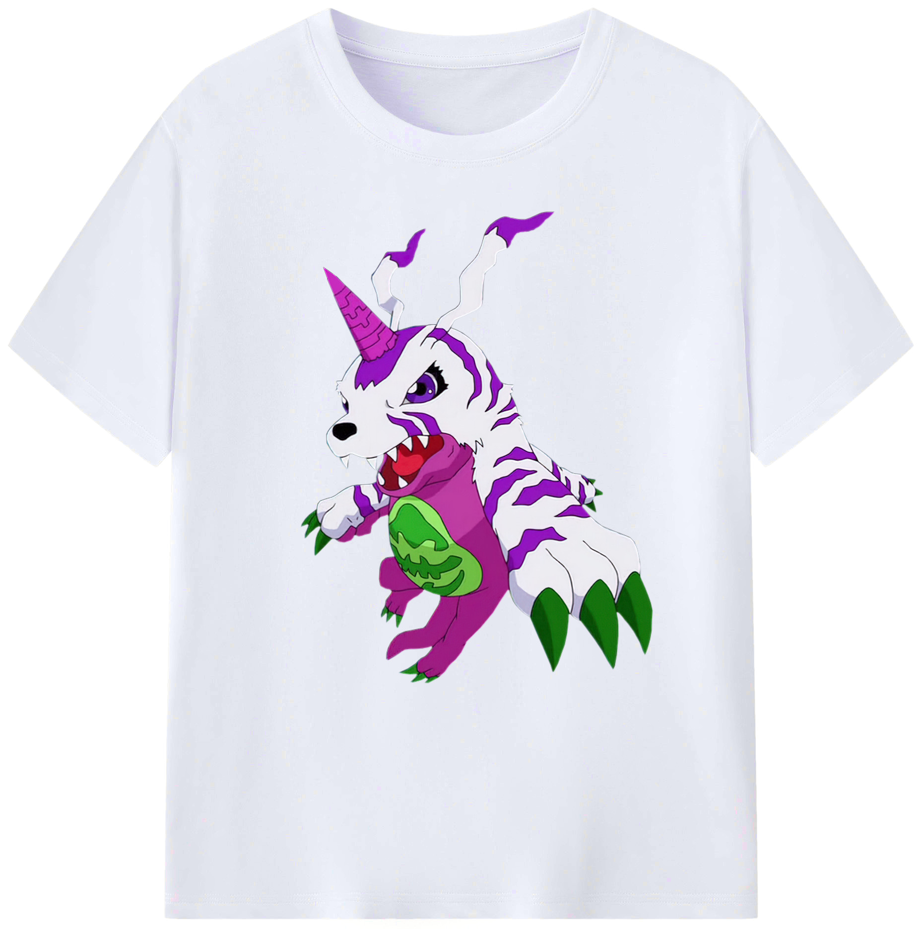 （画像用） Digimon デジタルモンスター/デジモン 綿100％ メンズ半袖Tシャツ｜肌触りやわらか＆通気性