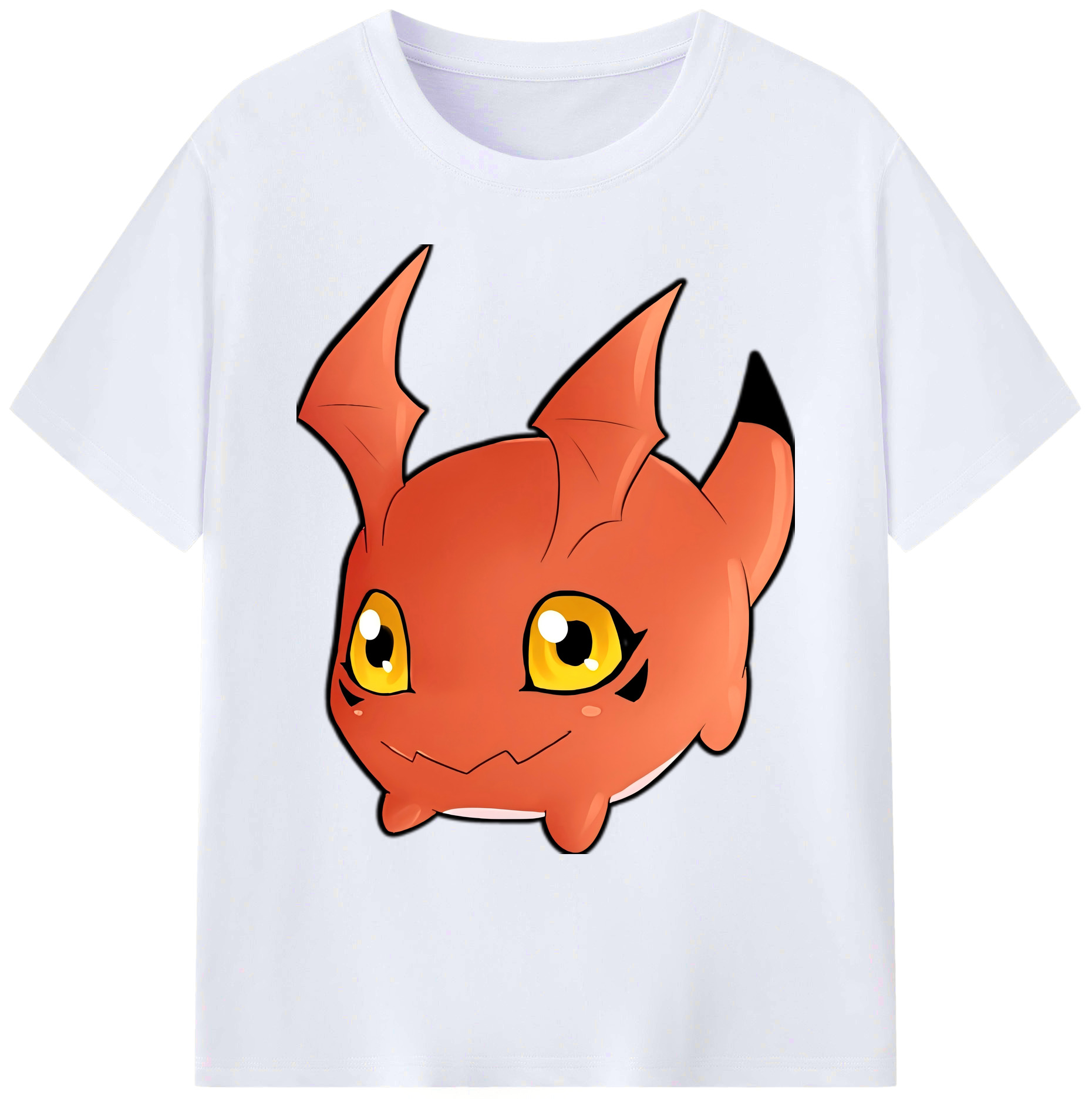 （画像用） Digimon デジタルモンスター/デジモン 綿100％ メンズ半袖Tシャツ｜肌触りやわらか＆通気性