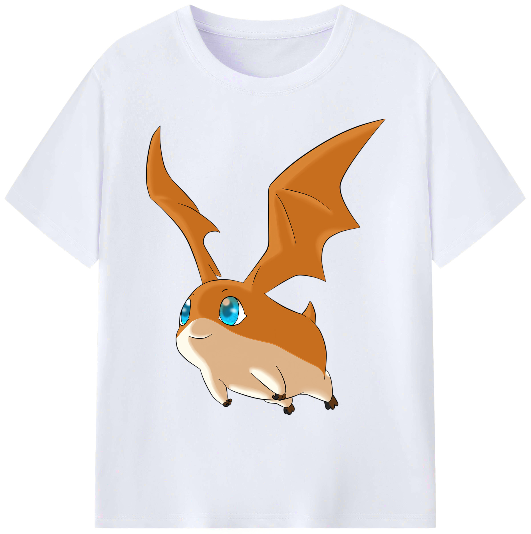 （画像用） Digimon デジタルモンスター/デジモン 綿100％ メンズ半袖Tシャツ｜肌触りやわらか＆通気性