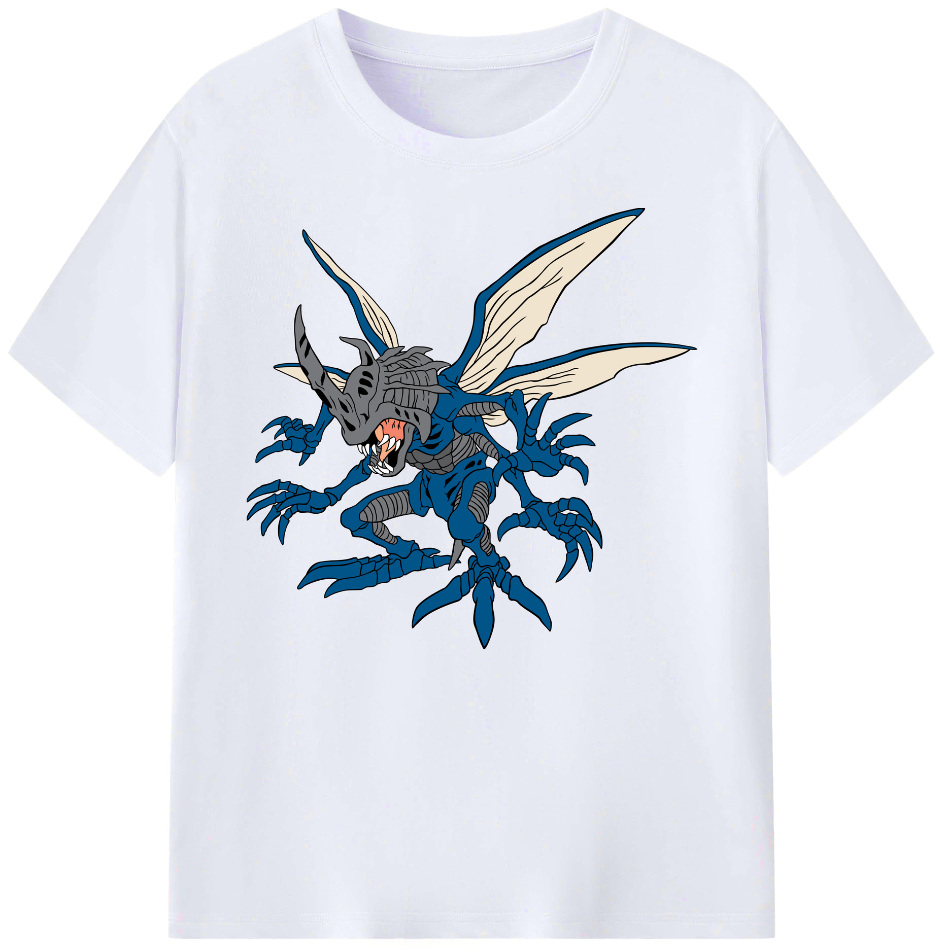 （画像用） Digimon デジタルモンスター/デジモン 綿100％ メンズ半袖Tシャツ｜肌触りやわらか＆通気性