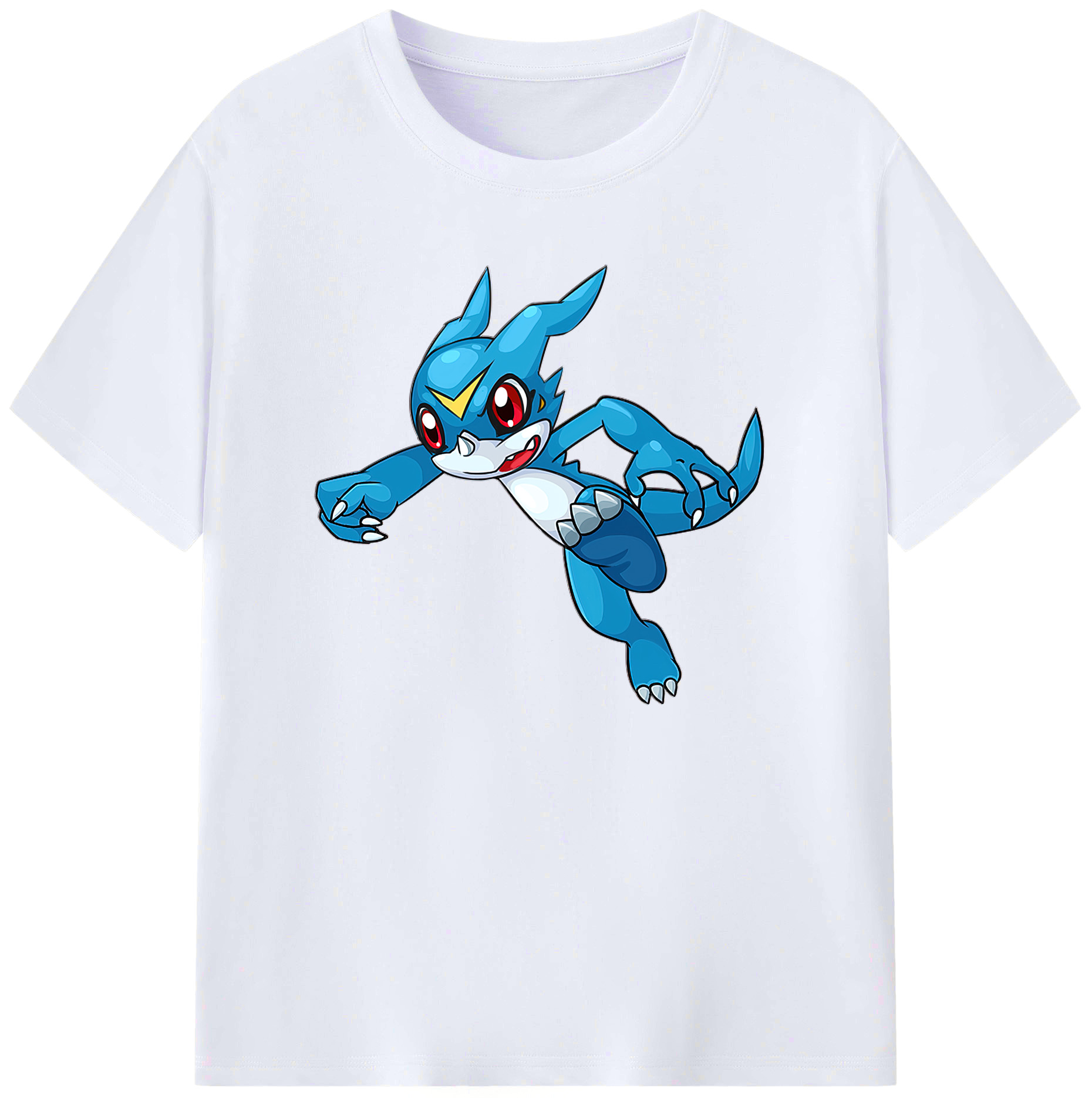 （画像用） Digimon デジタルモンスター/デジモン 綿100％ メンズ半袖Tシャツ｜肌触りやわらか＆通気性