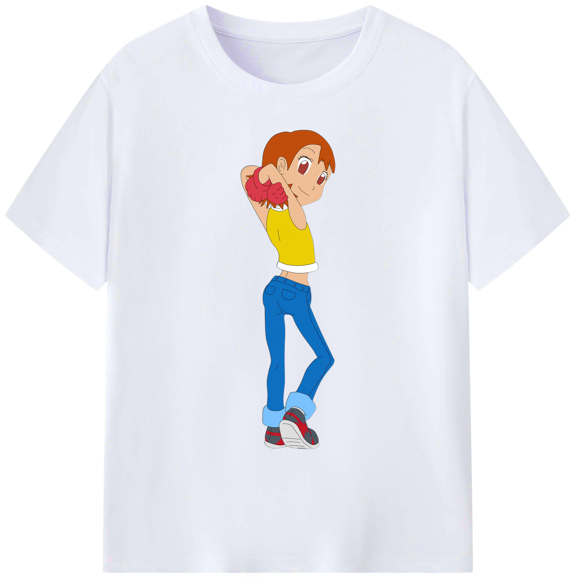 （画像用） Digimon デジタルモンスター/デジモン 綿100％ メンズ半袖Tシャツ｜肌触りやわらか＆通気性