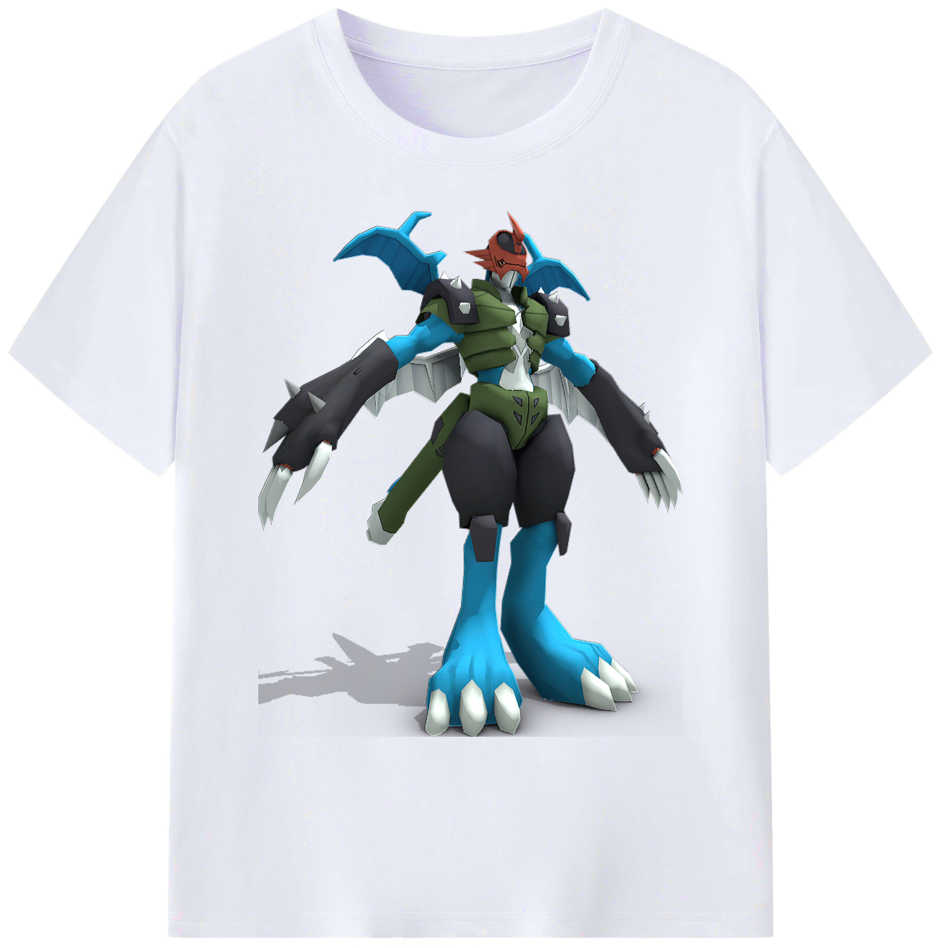 （画像用） Digimon デジタルモンスター/デジモン 綿100％ メンズ半袖Tシャツ｜肌触りやわらか＆通気性