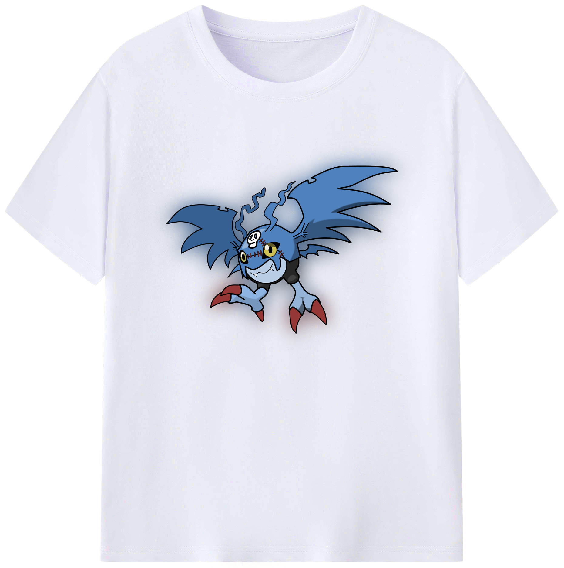 （画像用） Digimon デジタルモンスター/デジモン 綿100％ メンズ半袖Tシャツ｜肌触りやわらか＆通気性