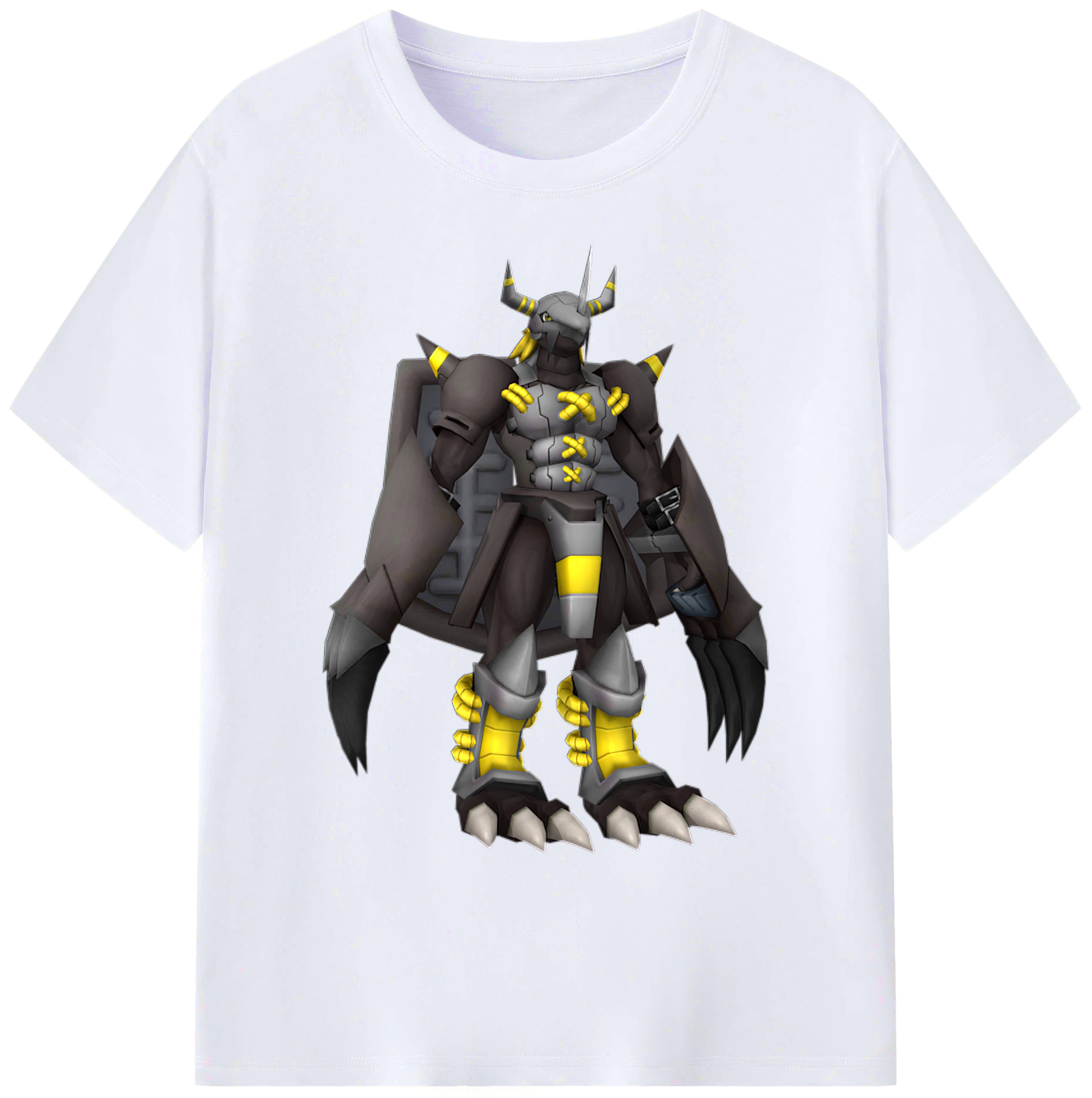 （画像用） Digimon デジタルモンスター/デジモン 綿100％ メンズ半袖Tシャツ｜肌触りやわらか＆通気性
