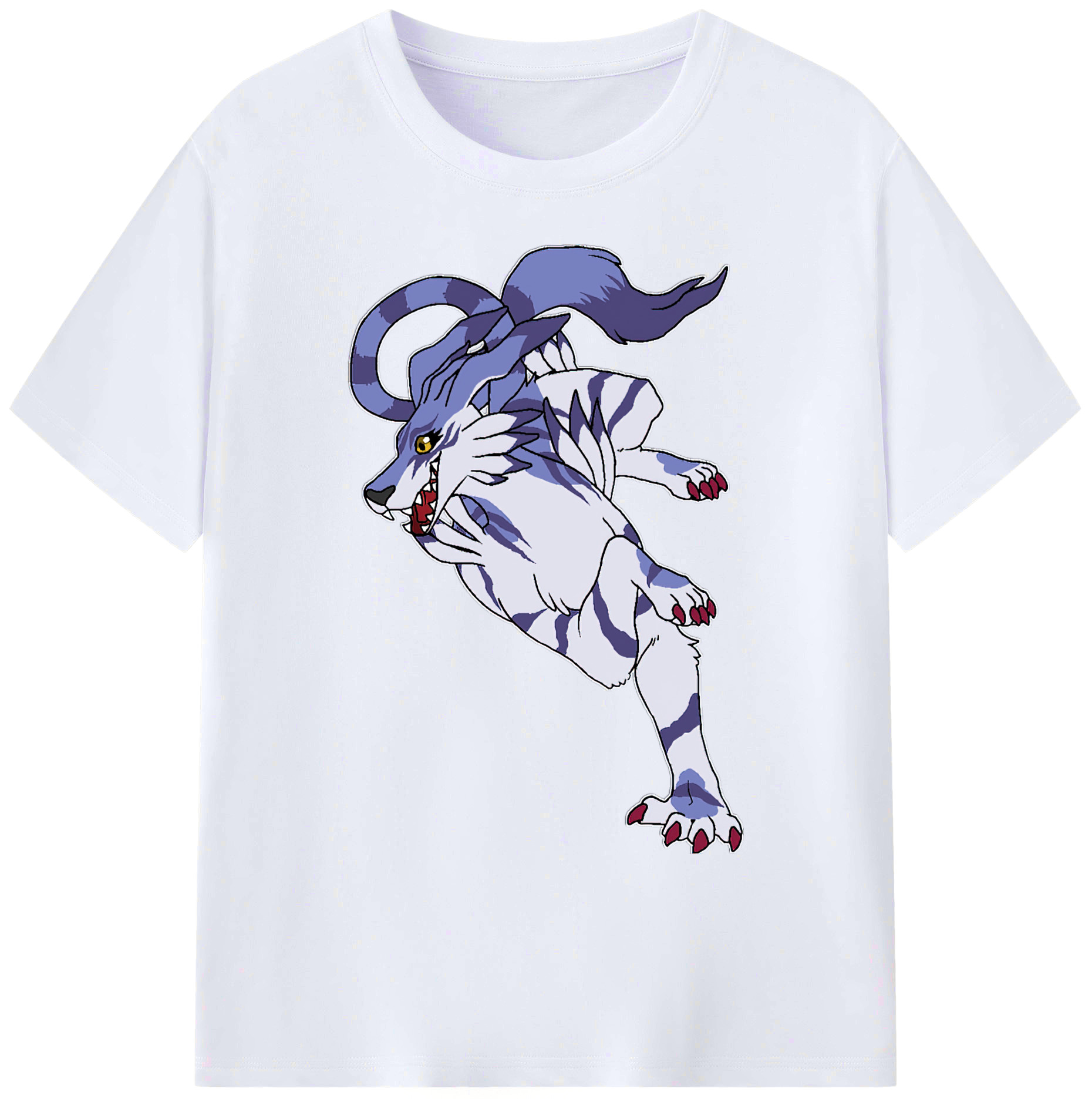 （画像用） Digimon デジタルモンスター/デジモン 綿100％ メンズ半袖Tシャツ｜肌触りやわらか＆通気性
