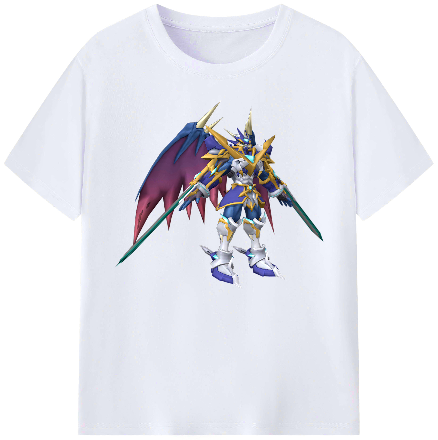 （画像用） Digimon デジタルモンスター/デジモン 綿100％ メンズ半袖Tシャツ｜肌触りやわらか＆通気性