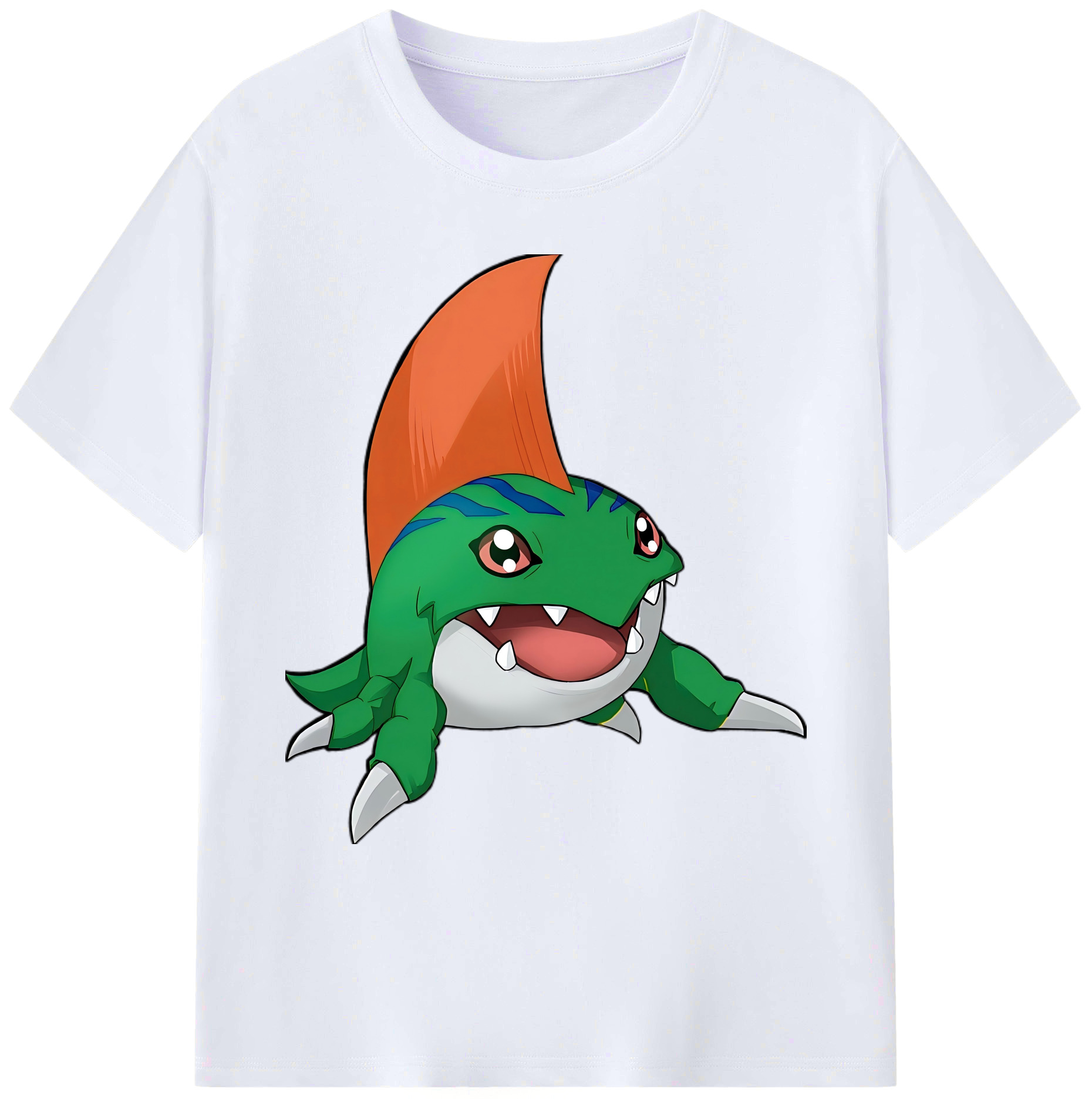 （画像用） Digimon デジタルモンスター/デジモン 綿100％ メンズ半袖Tシャツ｜肌触りやわらか＆通気性