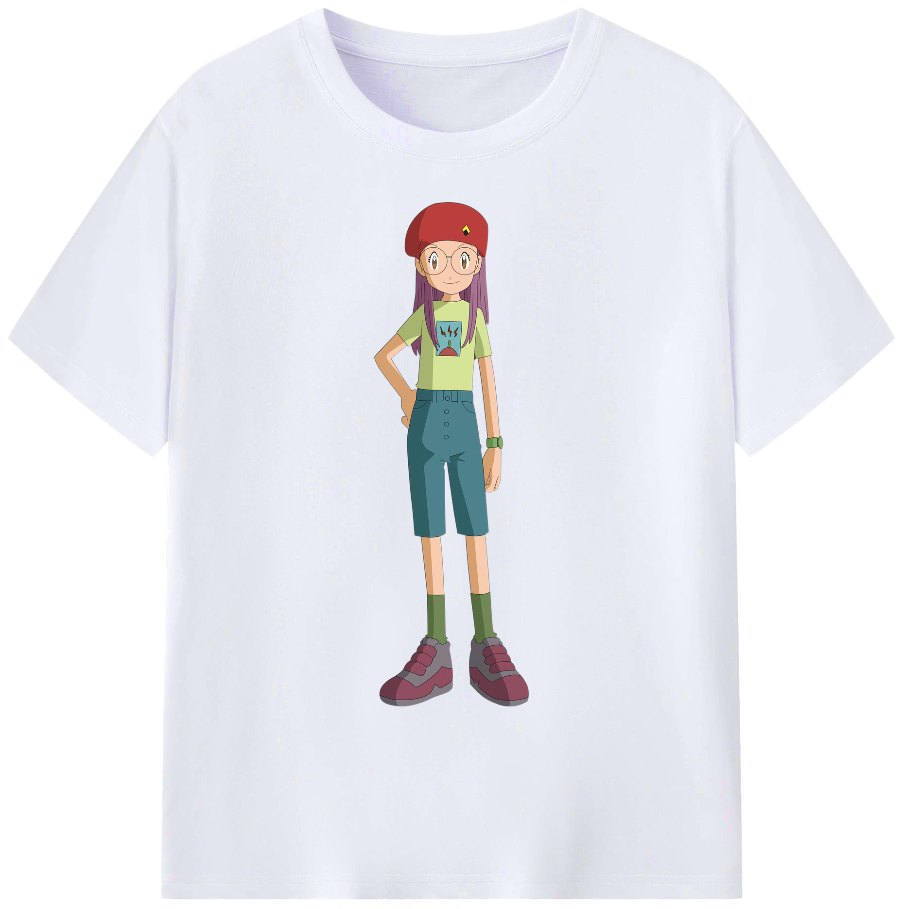（画像用） Digimon デジタルモンスター/デジモン 綿100％ メンズ半袖Tシャツ｜肌触りやわらか＆通気性