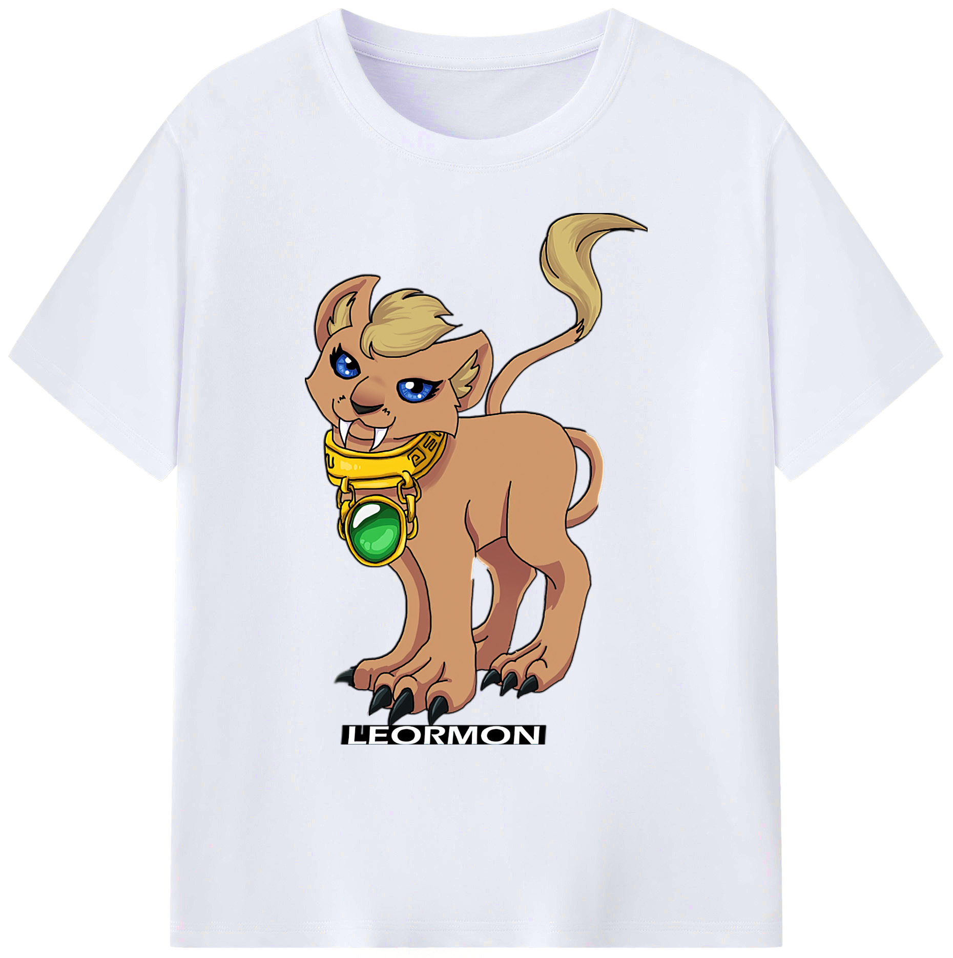 （画像用） Digimon デジタルモンスター/デジモン 綿100％ メンズ半袖Tシャツ｜肌触りやわらか＆通気性