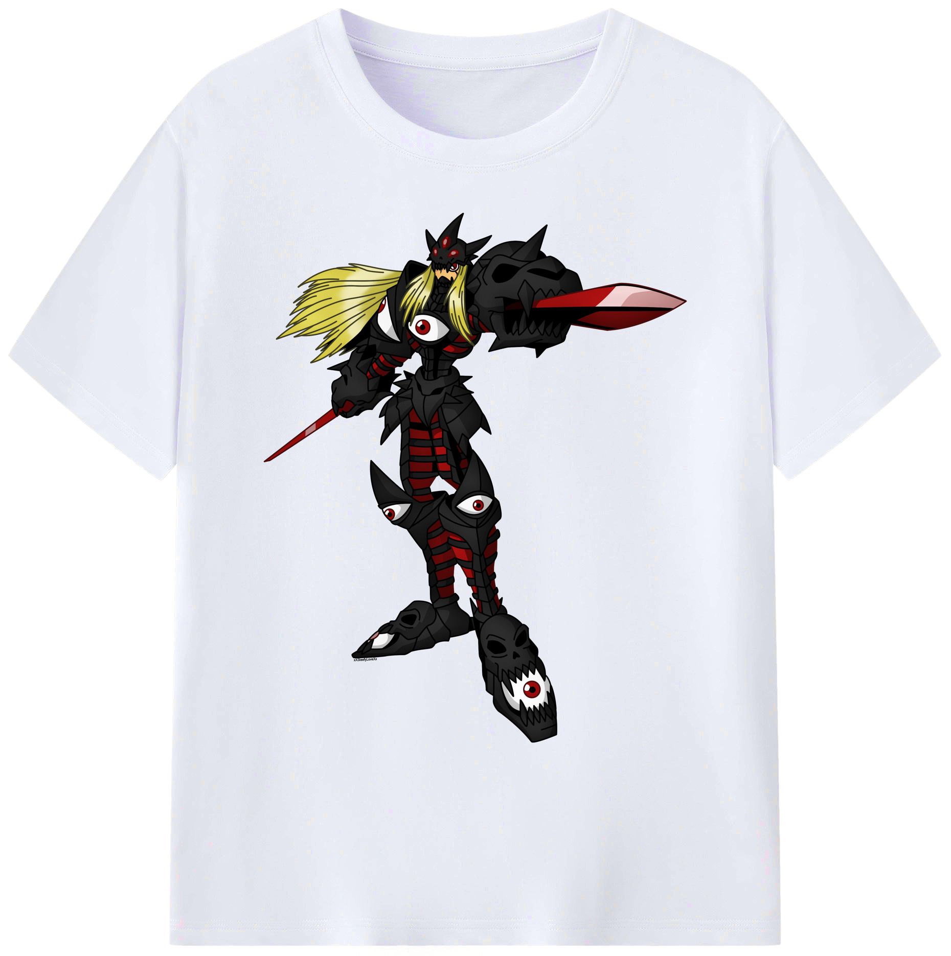 （画像用） Digimon デジタルモンスター/デジモン 綿100％ メンズ半袖Tシャツ｜肌触りやわらか＆通気性