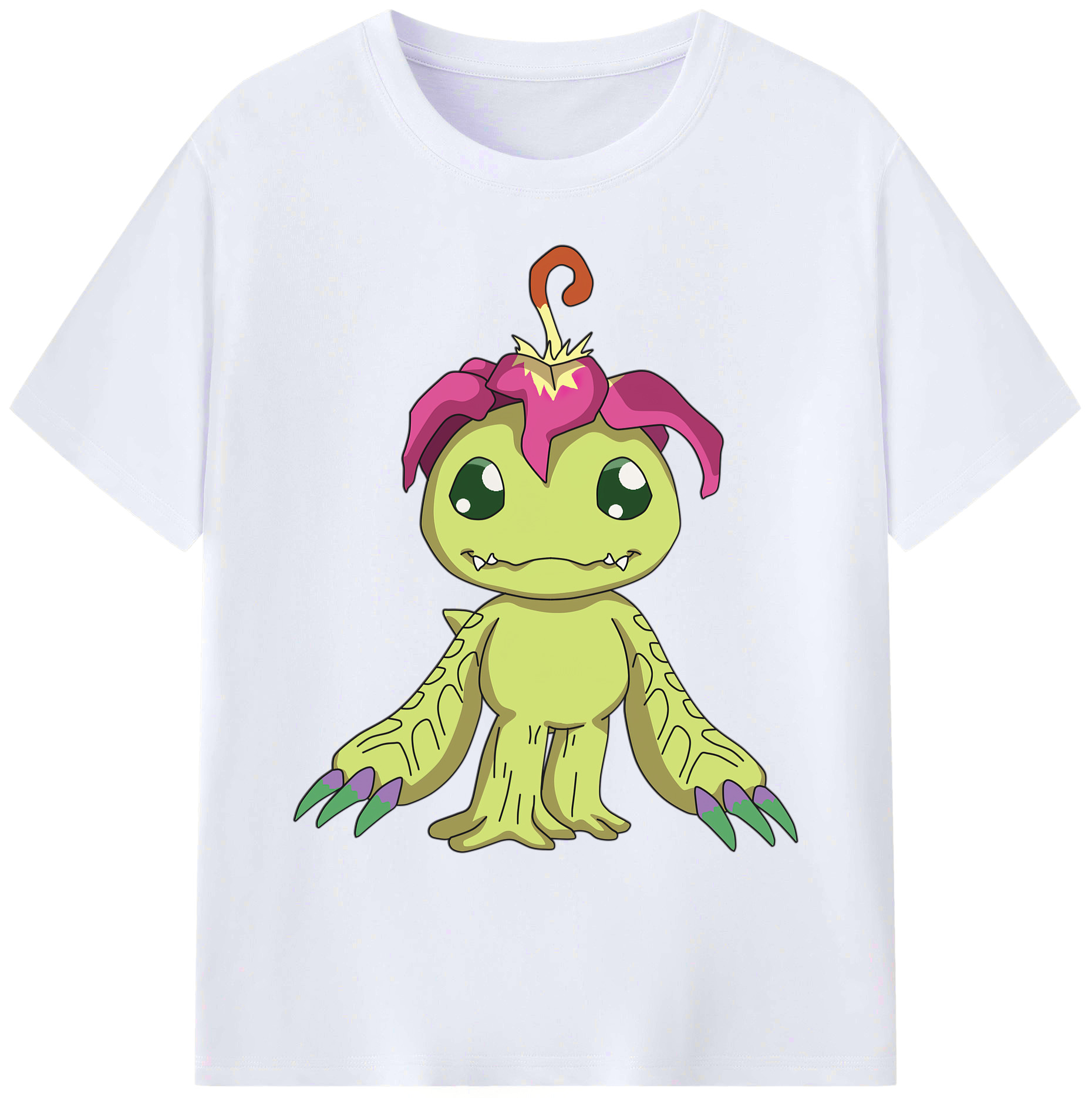 （画像用） Digimon デジタルモンスター/デジモン 綿100％ メンズ半袖Tシャツ｜肌触りやわらか＆通気性