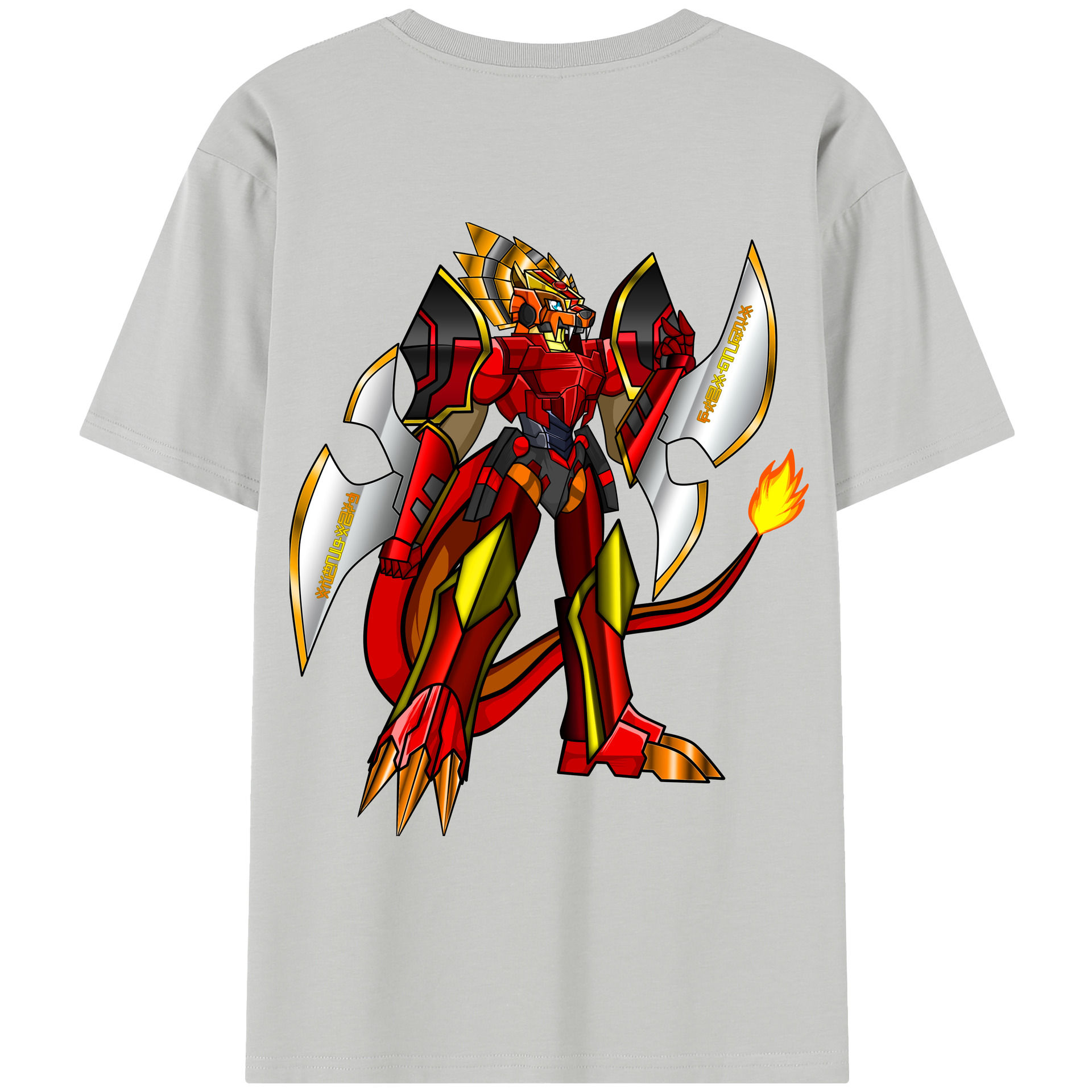 （画像用） Digimon デジタルモンスター/デジモン レディース半袖Tシャツ(バックプリント)