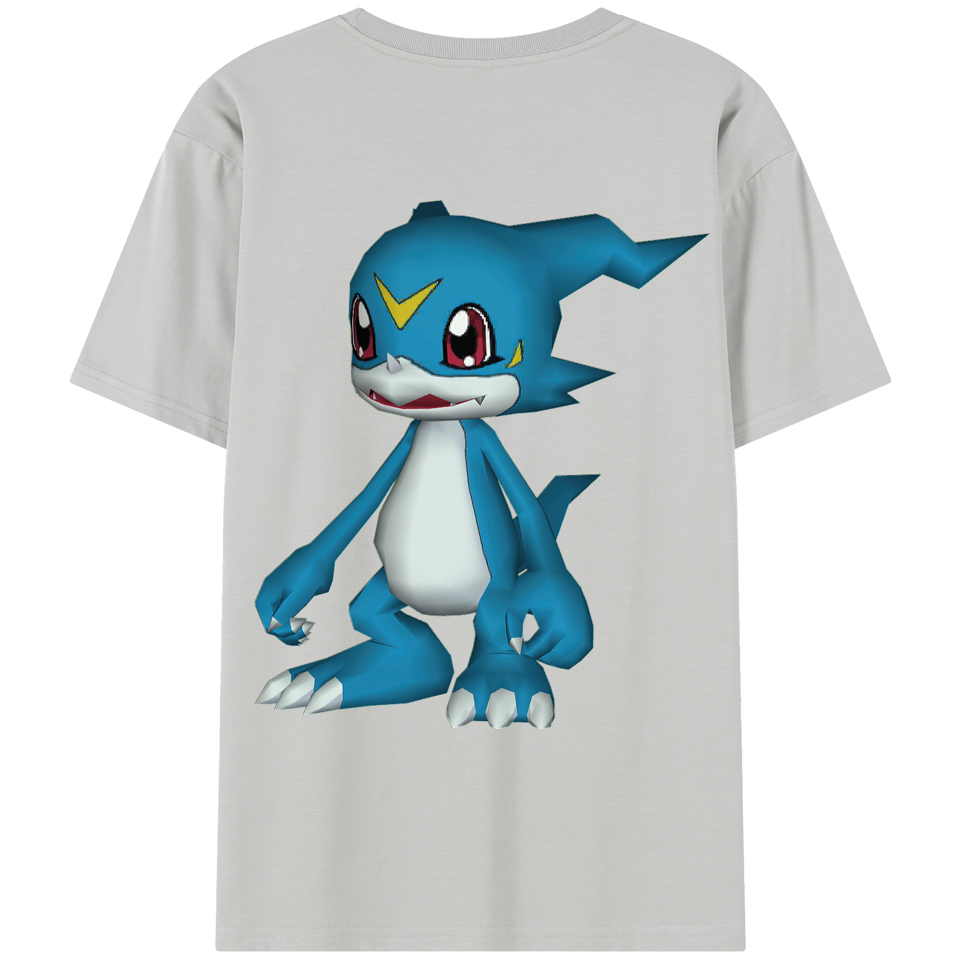 （画像用） Digimon デジタルモンスター/デジモン レディース半袖Tシャツ(バックプリント)