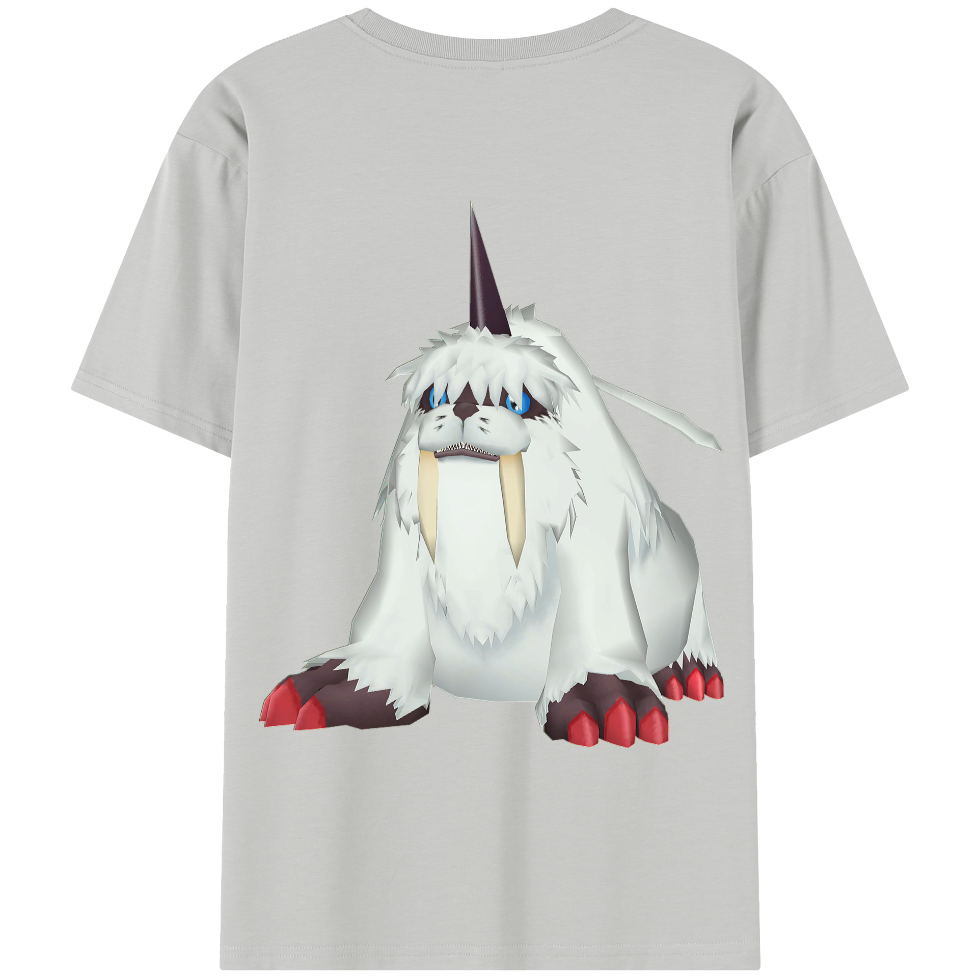 （画像用） Digimon デジタルモンスター/デジモン レディース半袖Tシャツ(バックプリント)