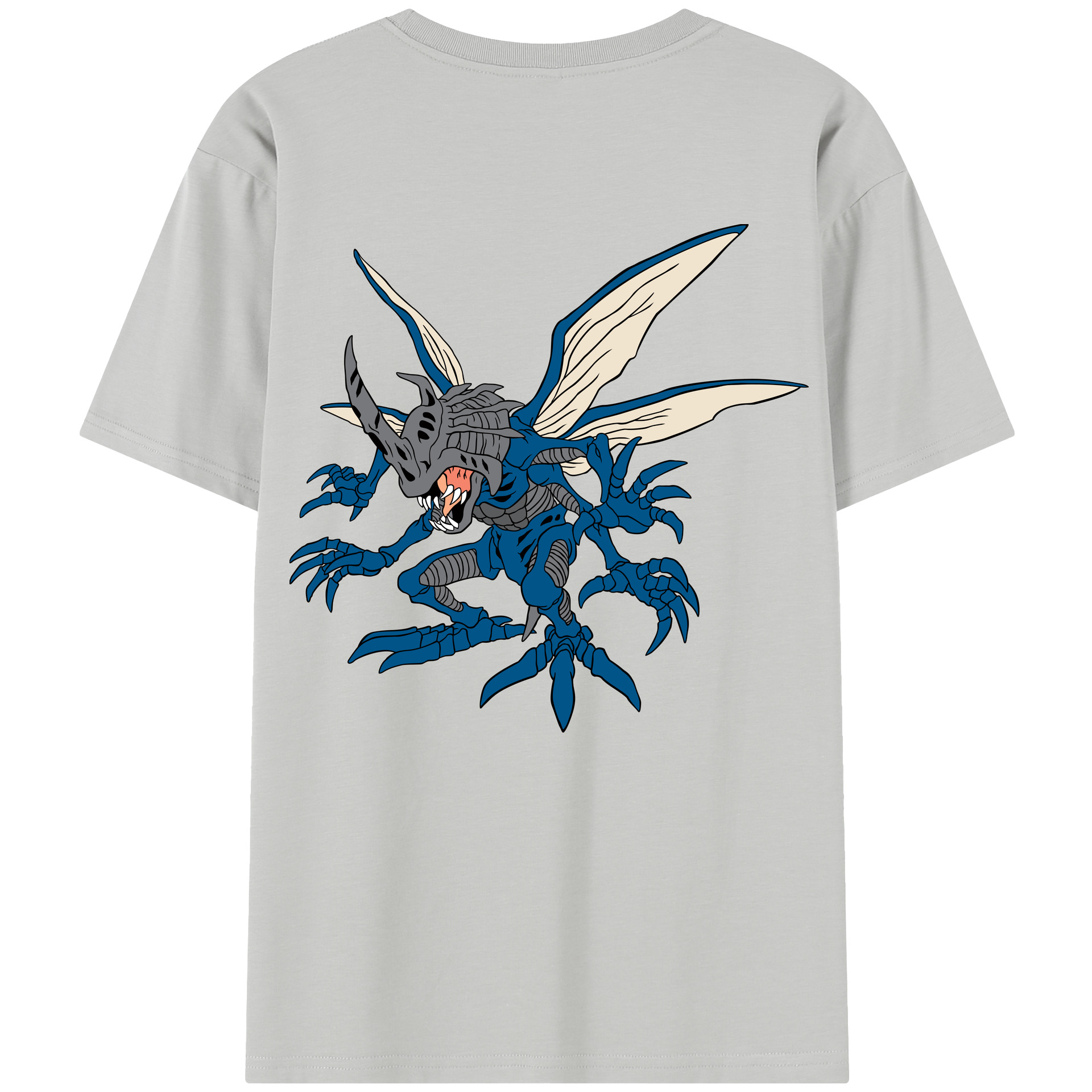 （画像用） Digimon デジタルモンスター/デジモン レディース半袖Tシャツ(バックプリント)