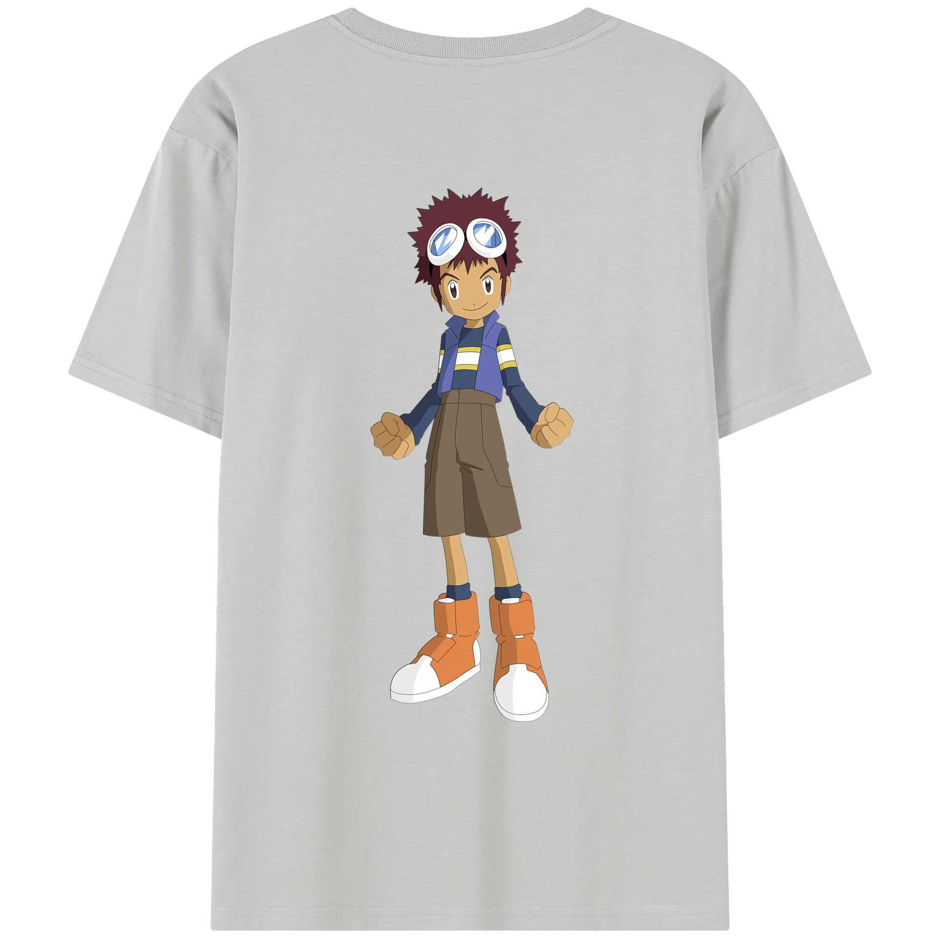 （画像用） Digimon デジタルモンスター/デジモン レディース半袖Tシャツ(バックプリント)