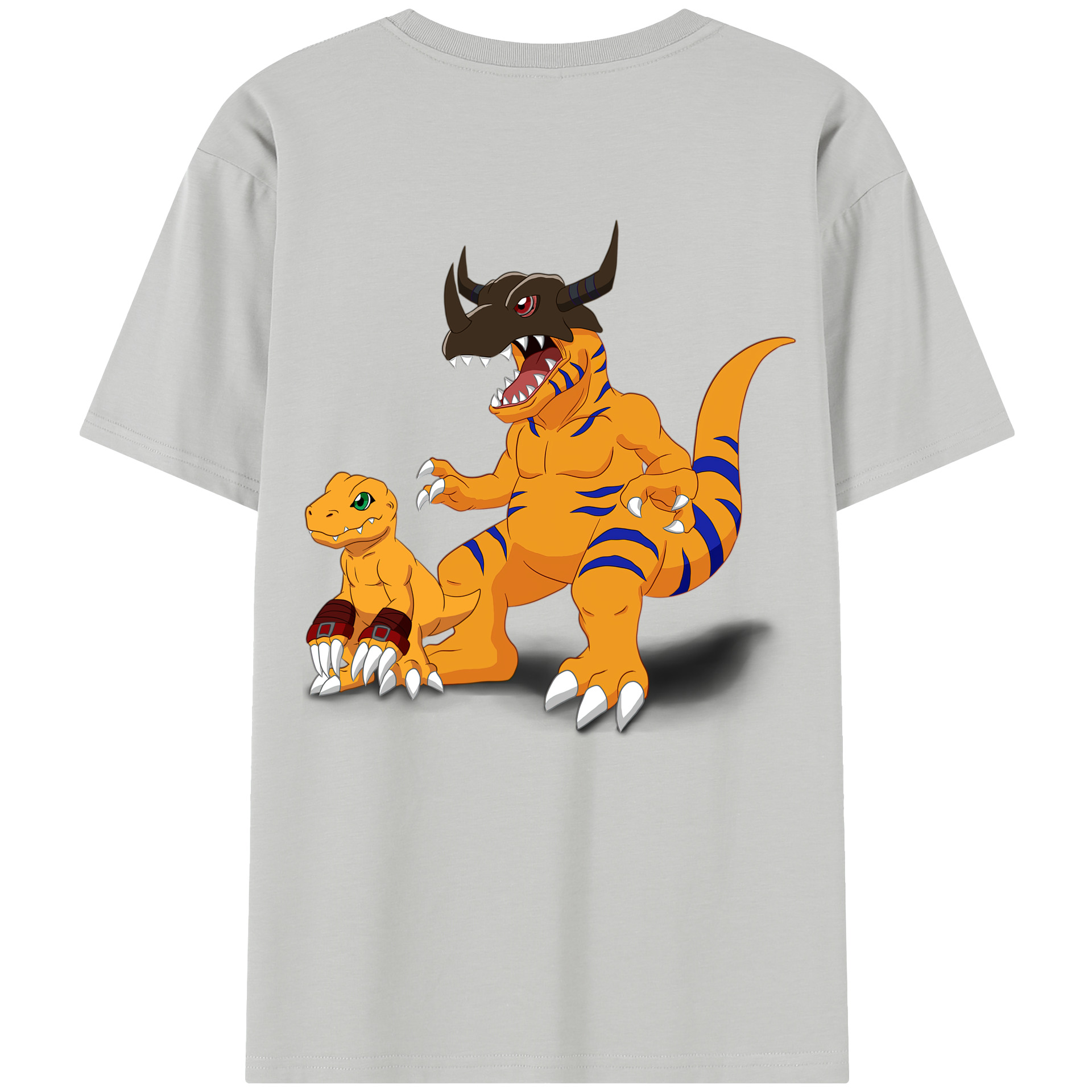 （画像用） Digimon デジタルモンスター/デジモン レディース半袖Tシャツ(バックプリント)
