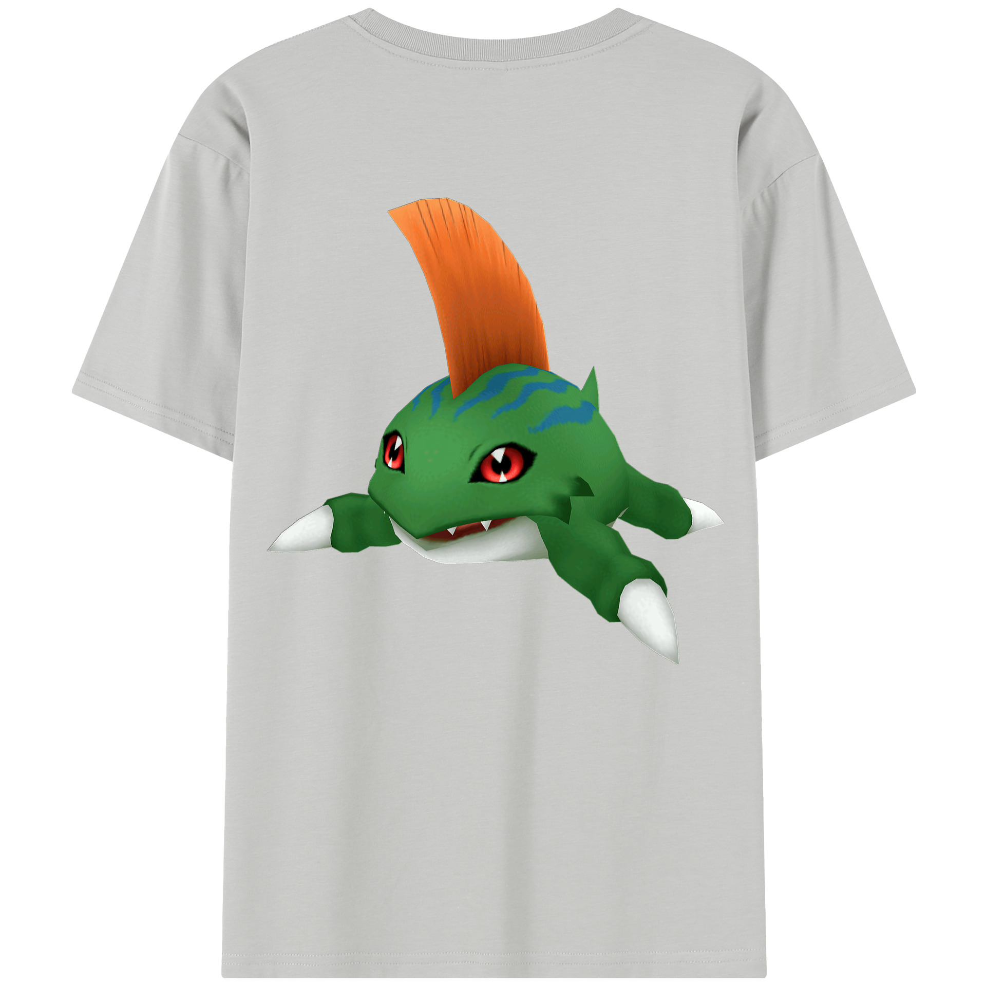 （画像用） Digimon デジタルモンスター/デジモン レディース半袖Tシャツ(バックプリント)
