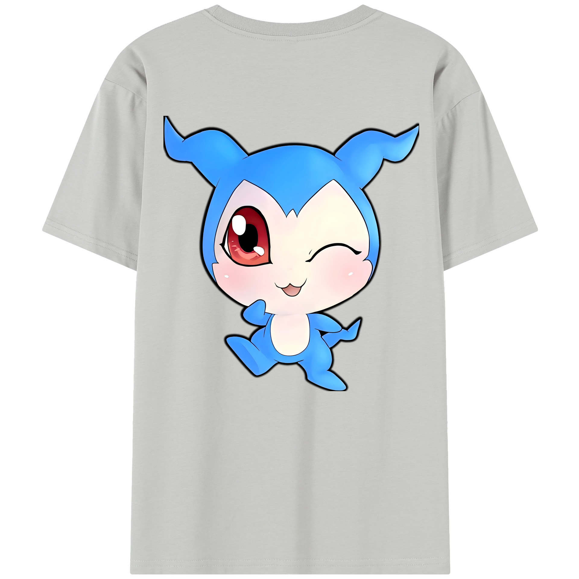 （画像用） Digimon デジタルモンスター/デジモン レディース半袖Tシャツ(バックプリント)