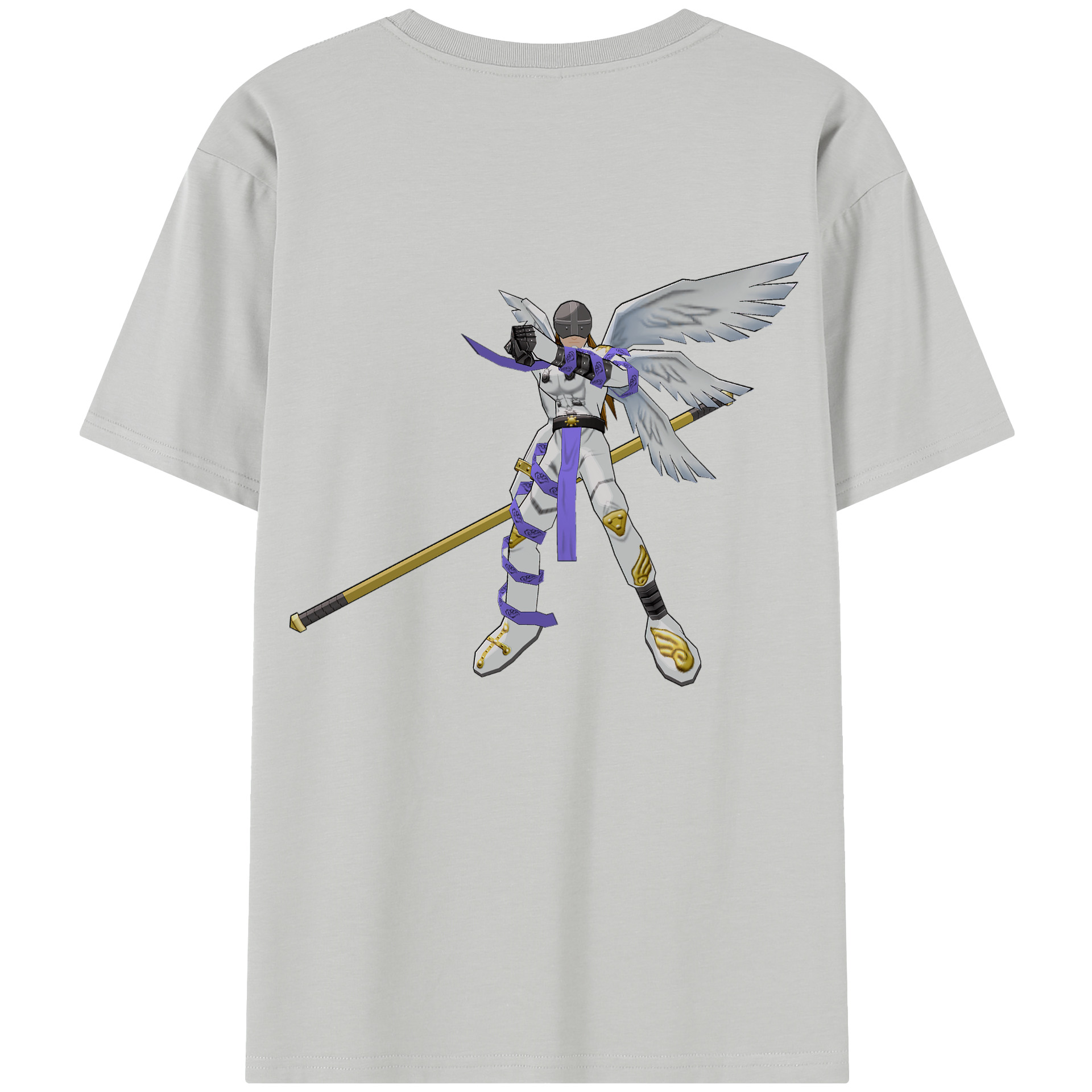 （画像用） Digimon デジタルモンスター/デジモン レディース半袖Tシャツ(バックプリント)