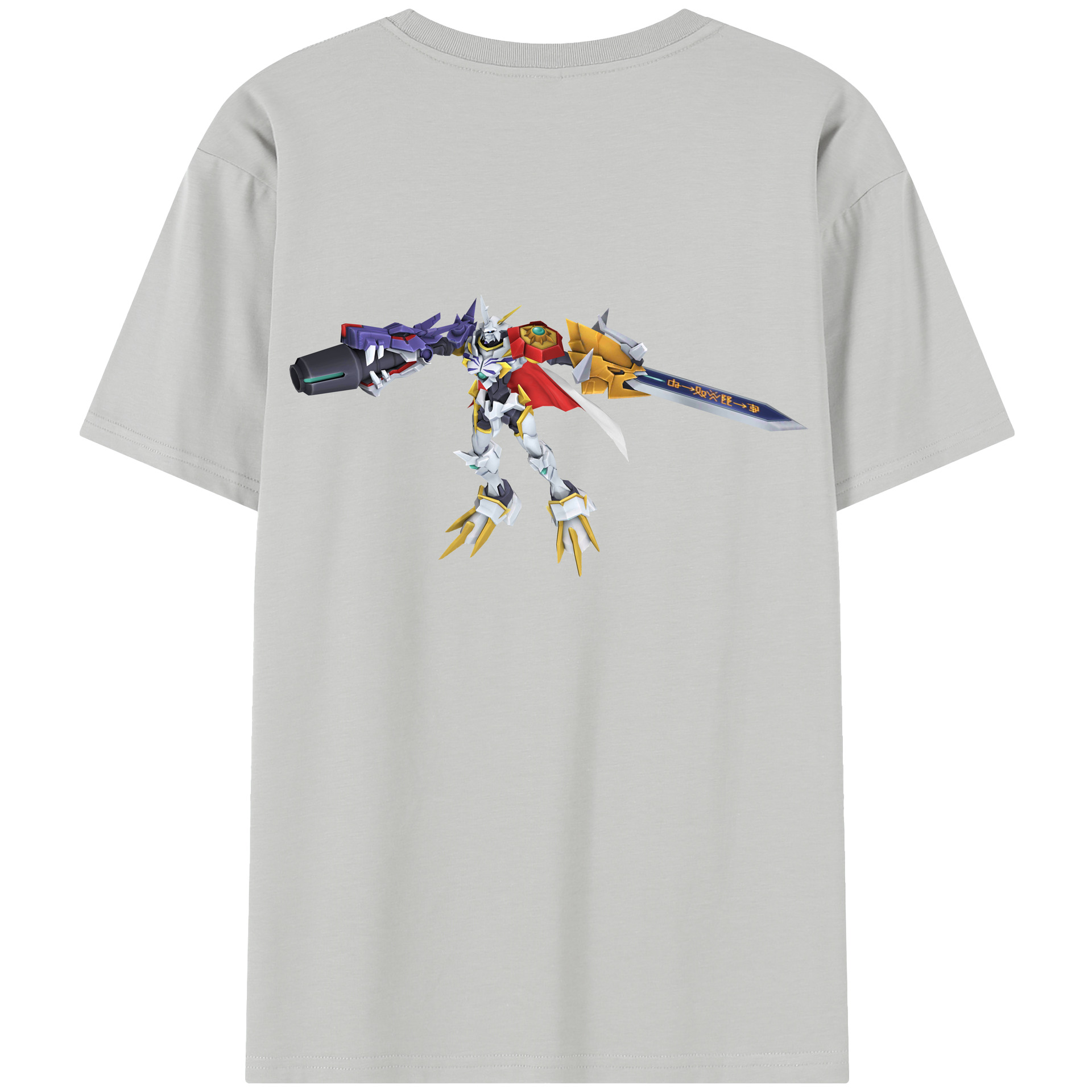 （画像用） Digimon デジタルモンスター/デジモン レディース半袖Tシャツ(バックプリント)