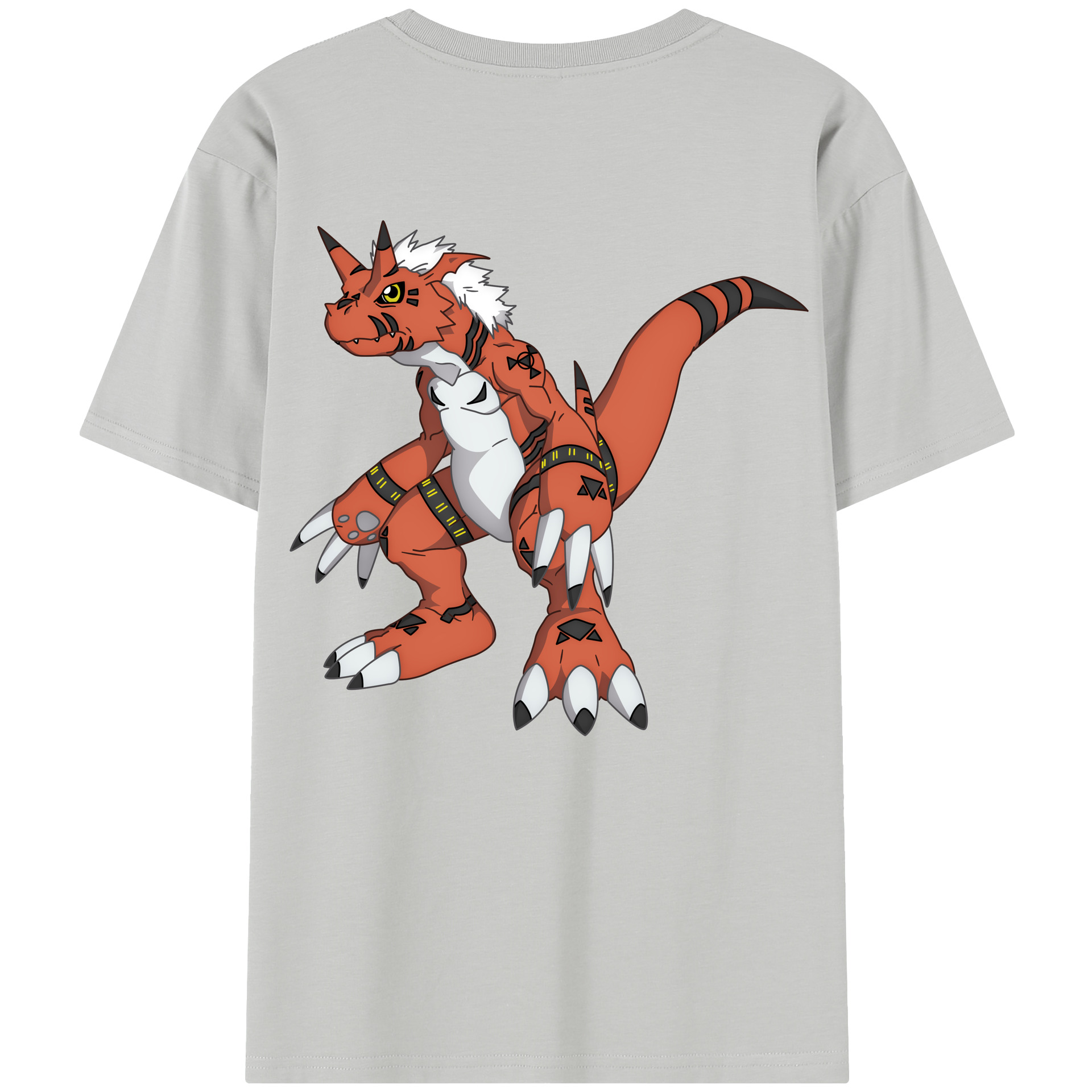 （画像用） Digimon デジタルモンスター/デジモン レディース半袖Tシャツ(バックプリント)