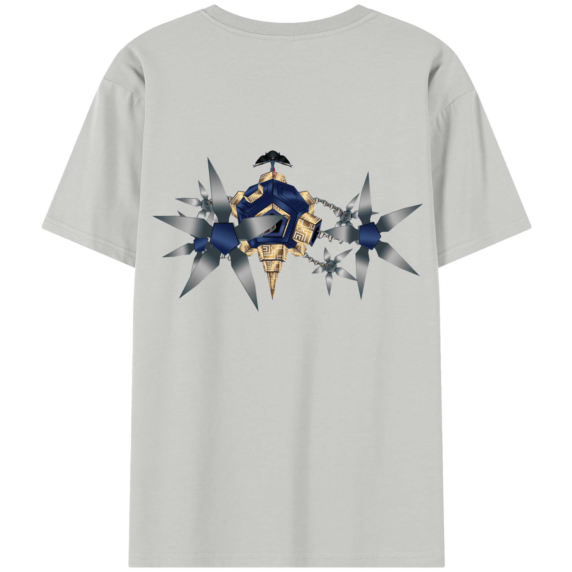 （画像用） Digimon デジタルモンスター/デジモン レディース半袖Tシャツ(バックプリント)