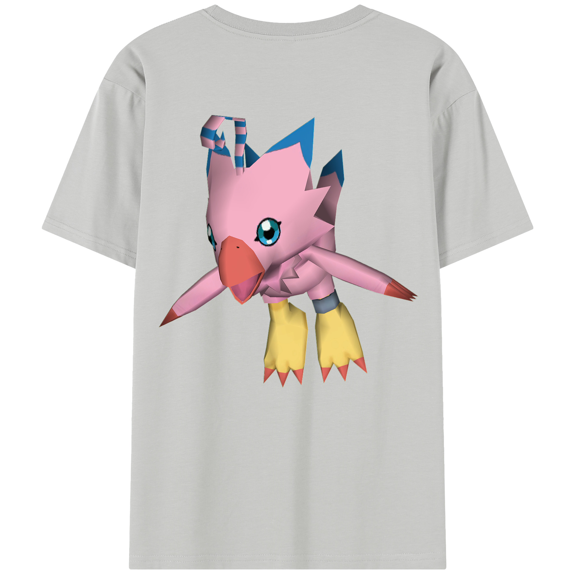 （画像用） Digimon デジタルモンスター/デジモン レディース半袖Tシャツ(バックプリント)