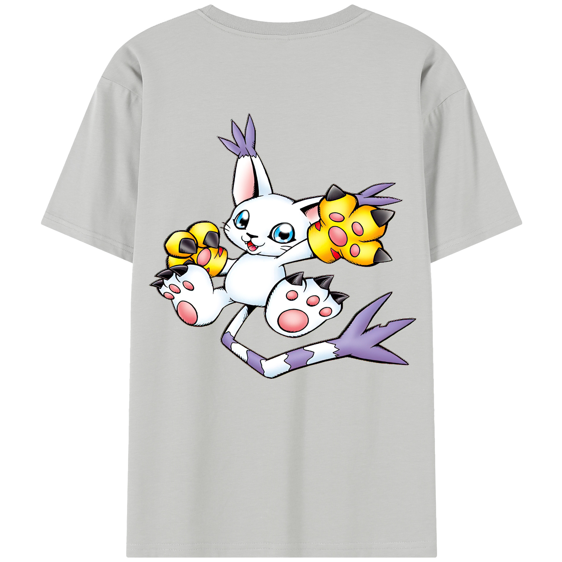 （画像用） Digimon デジタルモンスター/デジモン レディース半袖Tシャツ(バックプリント)