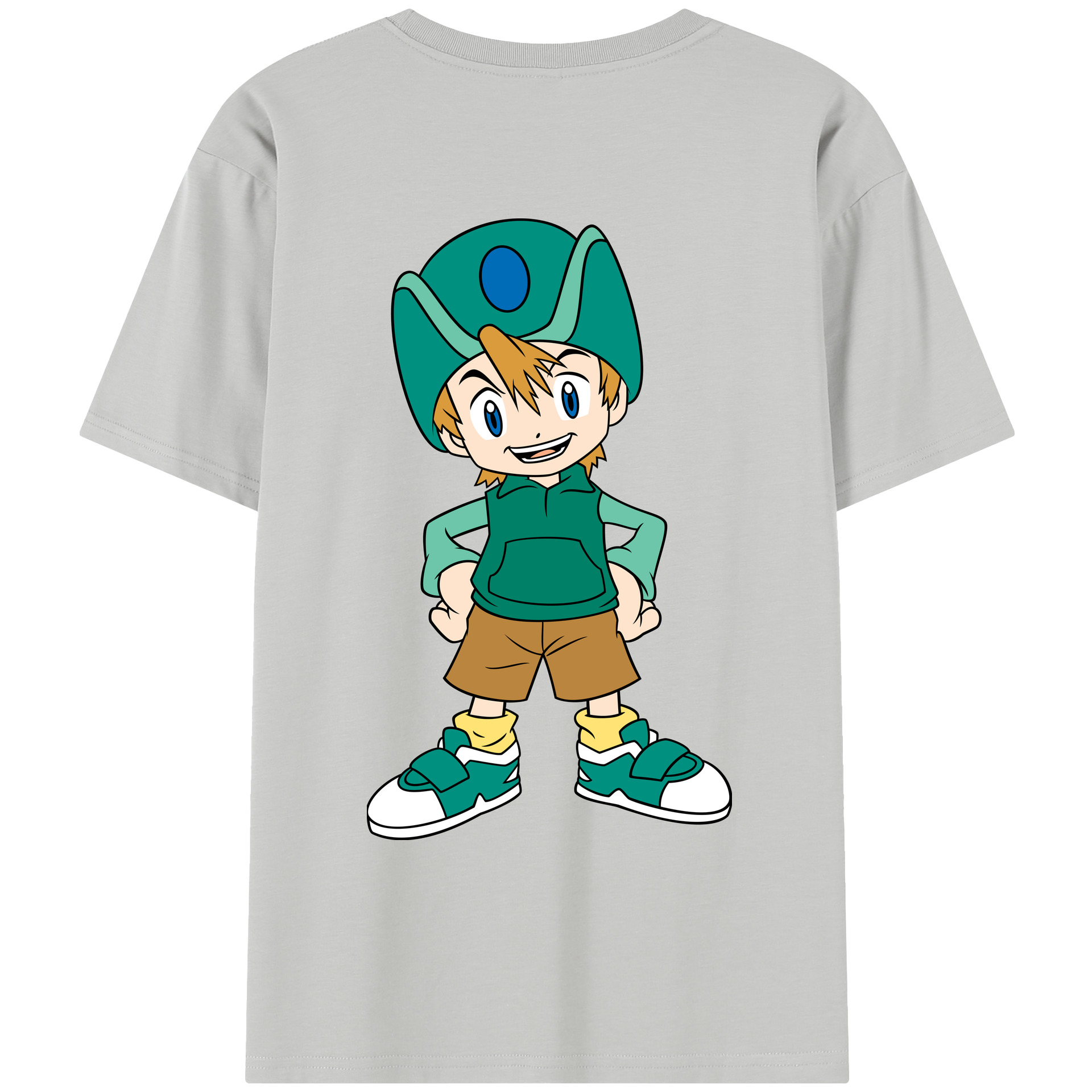 （画像用） Digimon デジタルモンスター/デジモン レディース半袖Tシャツ(バックプリント)