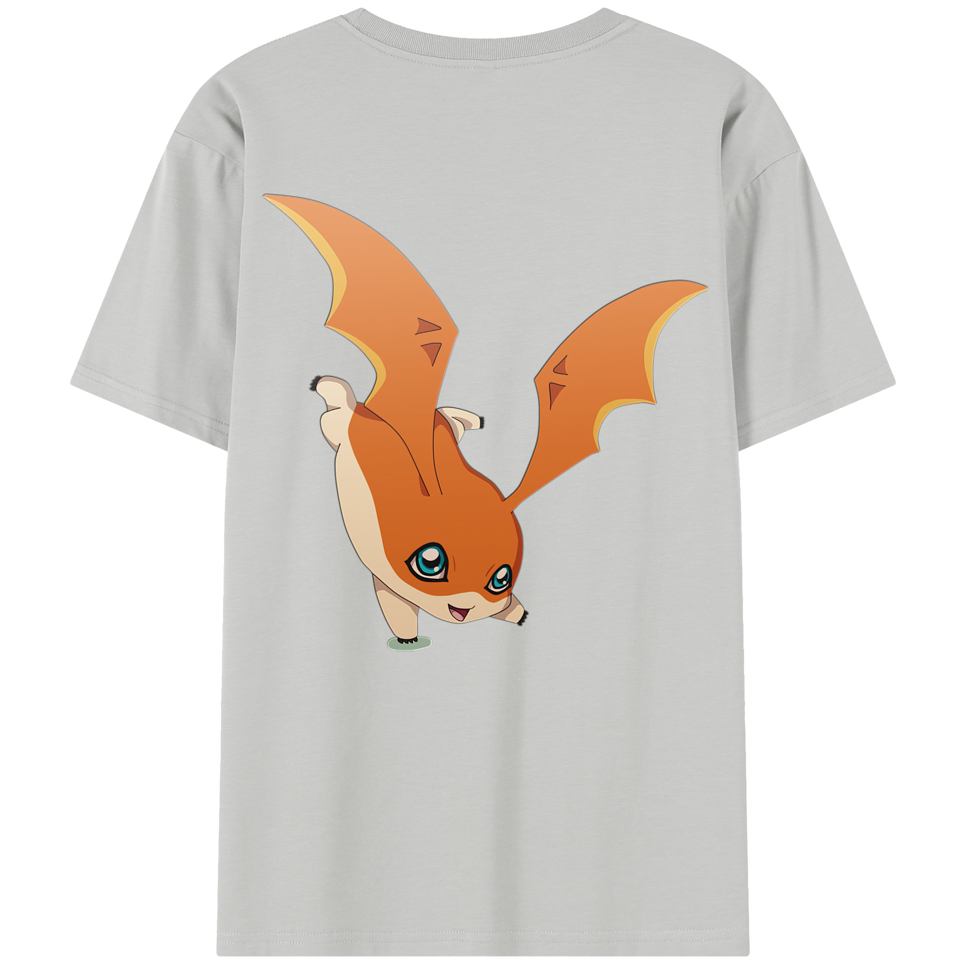 （画像用） Digimon デジタルモンスター/デジモン レディース半袖Tシャツ(バックプリント)