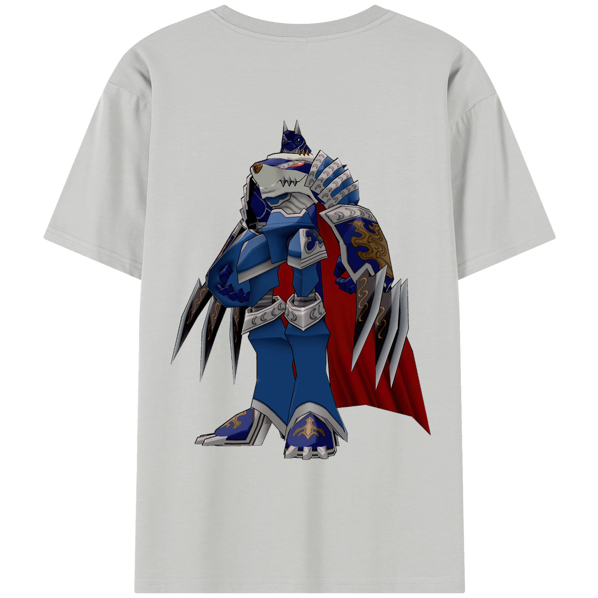 （画像用） Digimon デジタルモンスター/デジモン レディース半袖Tシャツ(バックプリント)