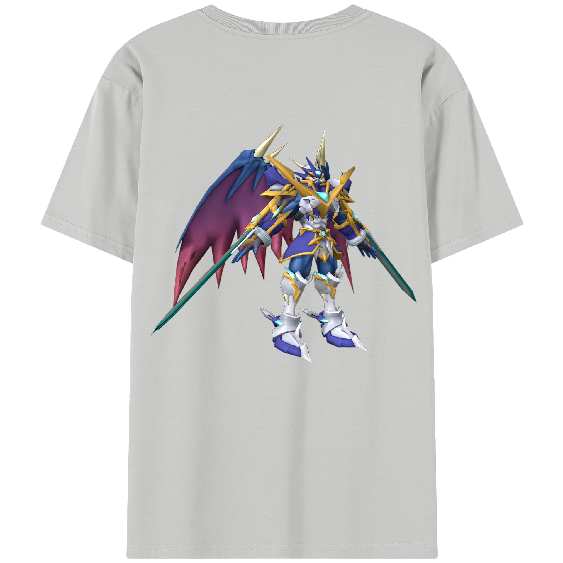 （画像用） Digimon デジタルモンスター/デジモン レディース半袖Tシャツ(バックプリント)