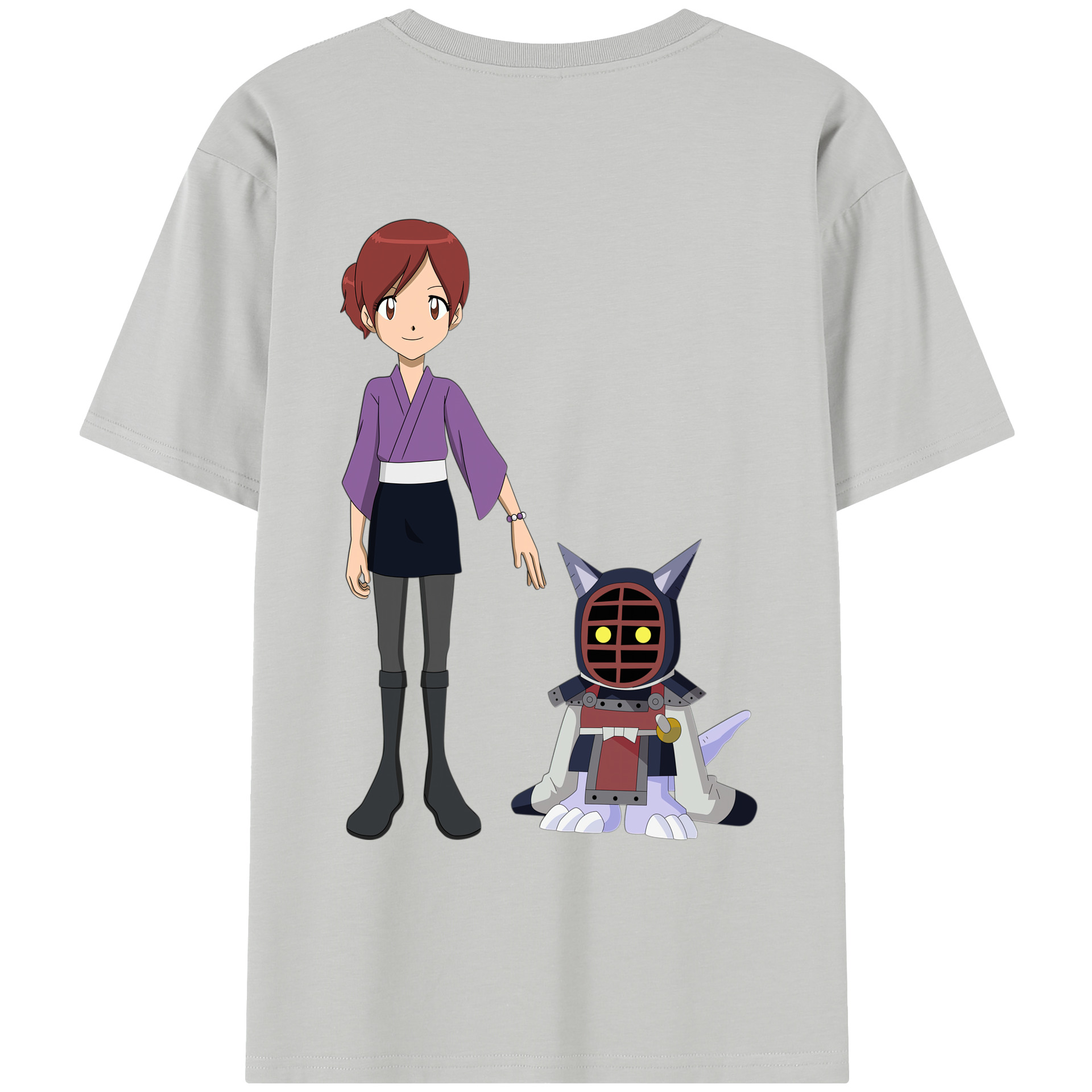 （画像用） Digimon デジタルモンスター/デジモン レディース半袖Tシャツ(バックプリント)