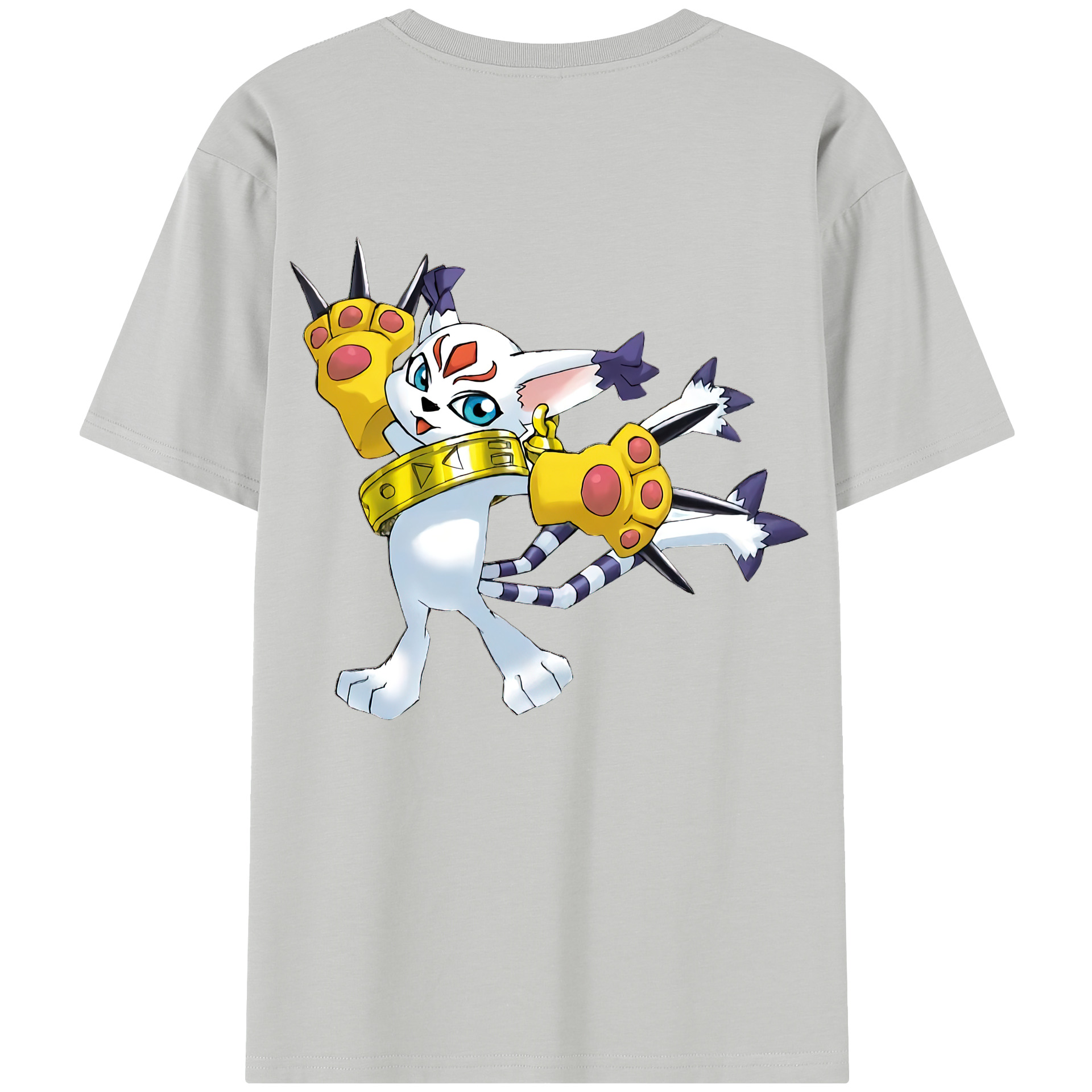（画像用） Digimon デジタルモンスター/デジモン レディース半袖Tシャツ(バックプリント)